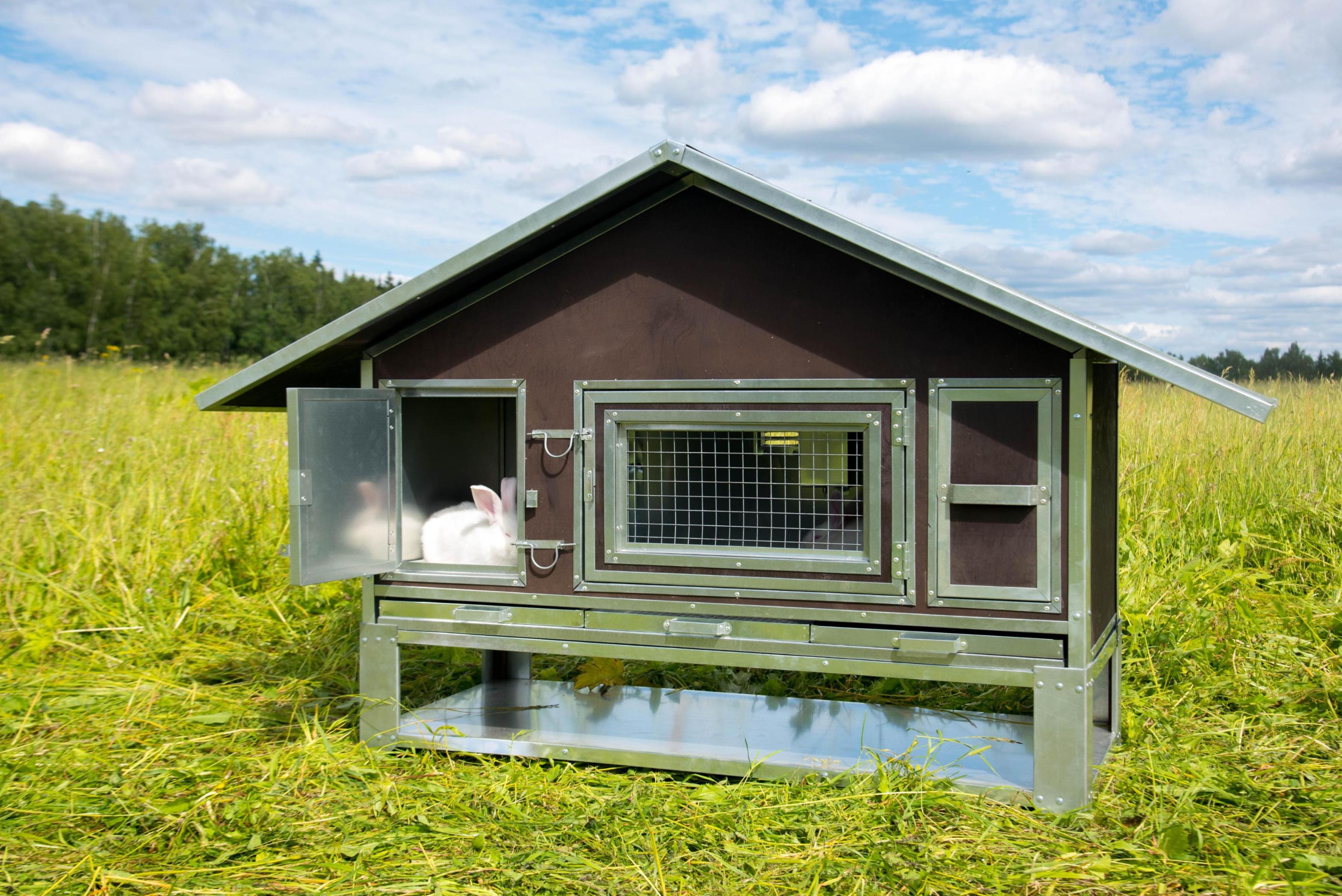 Утепленный отапливаемый крольчатник "Бестселлер" М-21. Фото 2 Утепленный отапливаемый крольчатник "Бестселлер" М-21. Фото 2