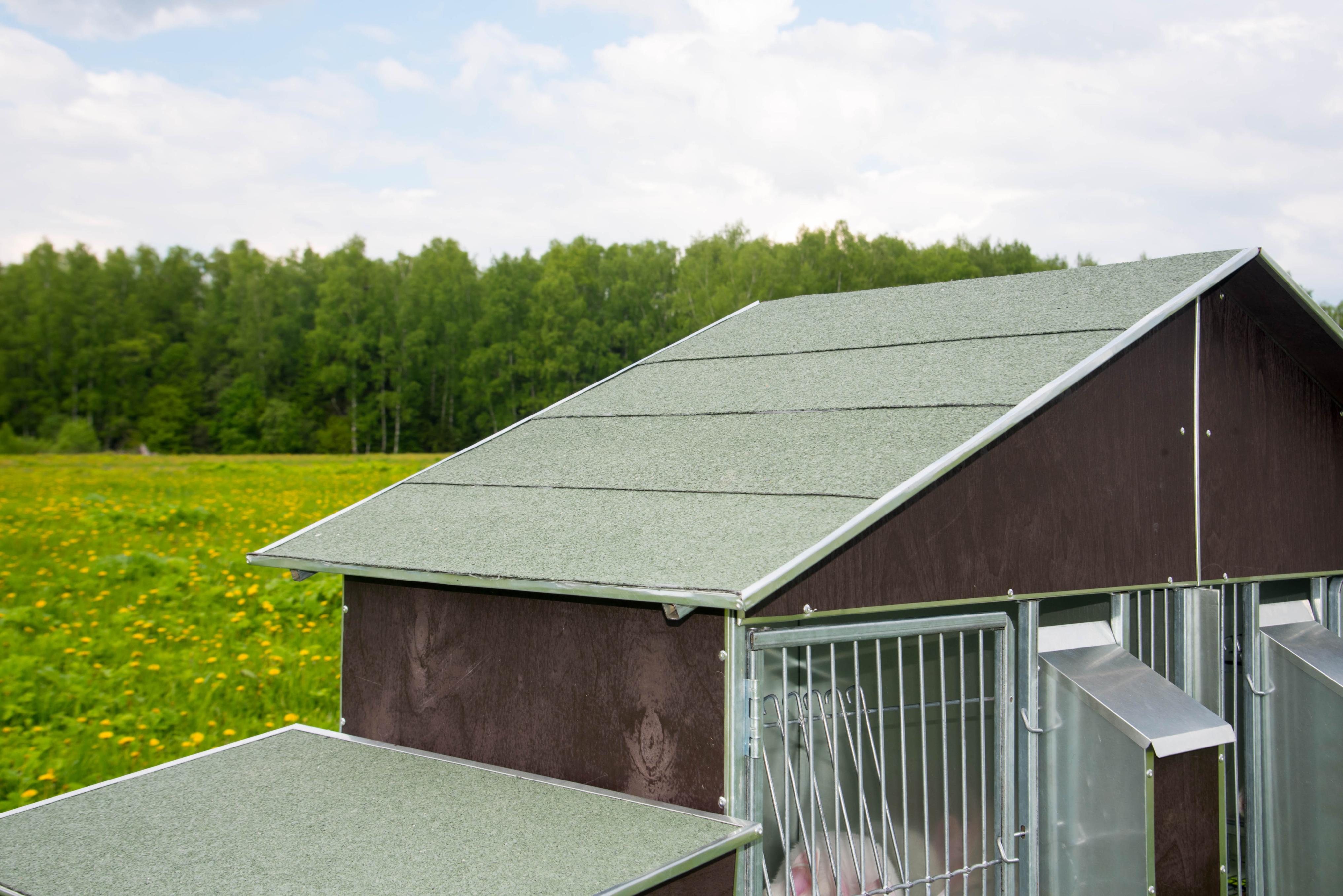 Уличный домик для кроликов "Фаворит" КР2-М-О. Фото 6