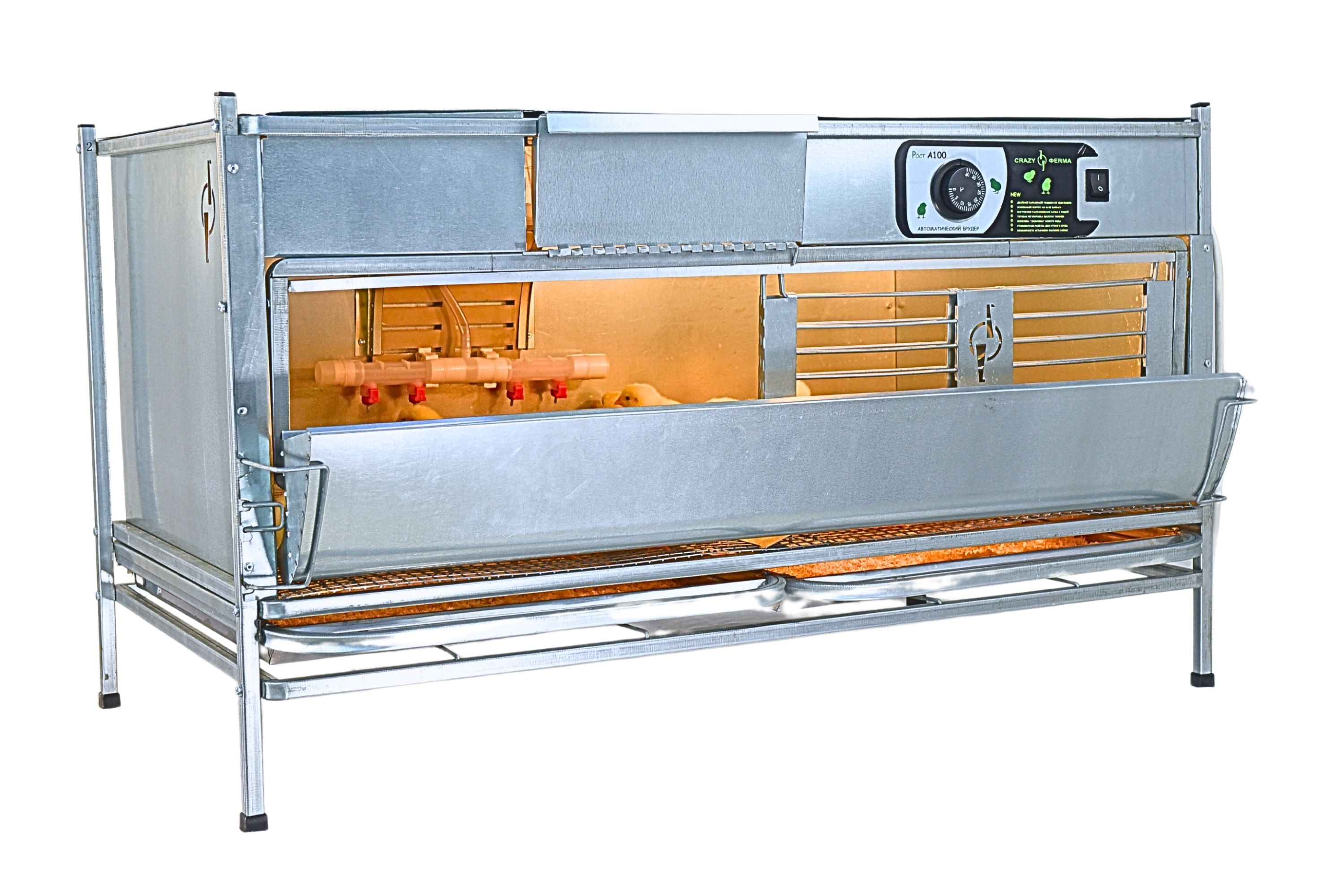 Брудер для цыплят автоматический "Рост А100". Фото 11