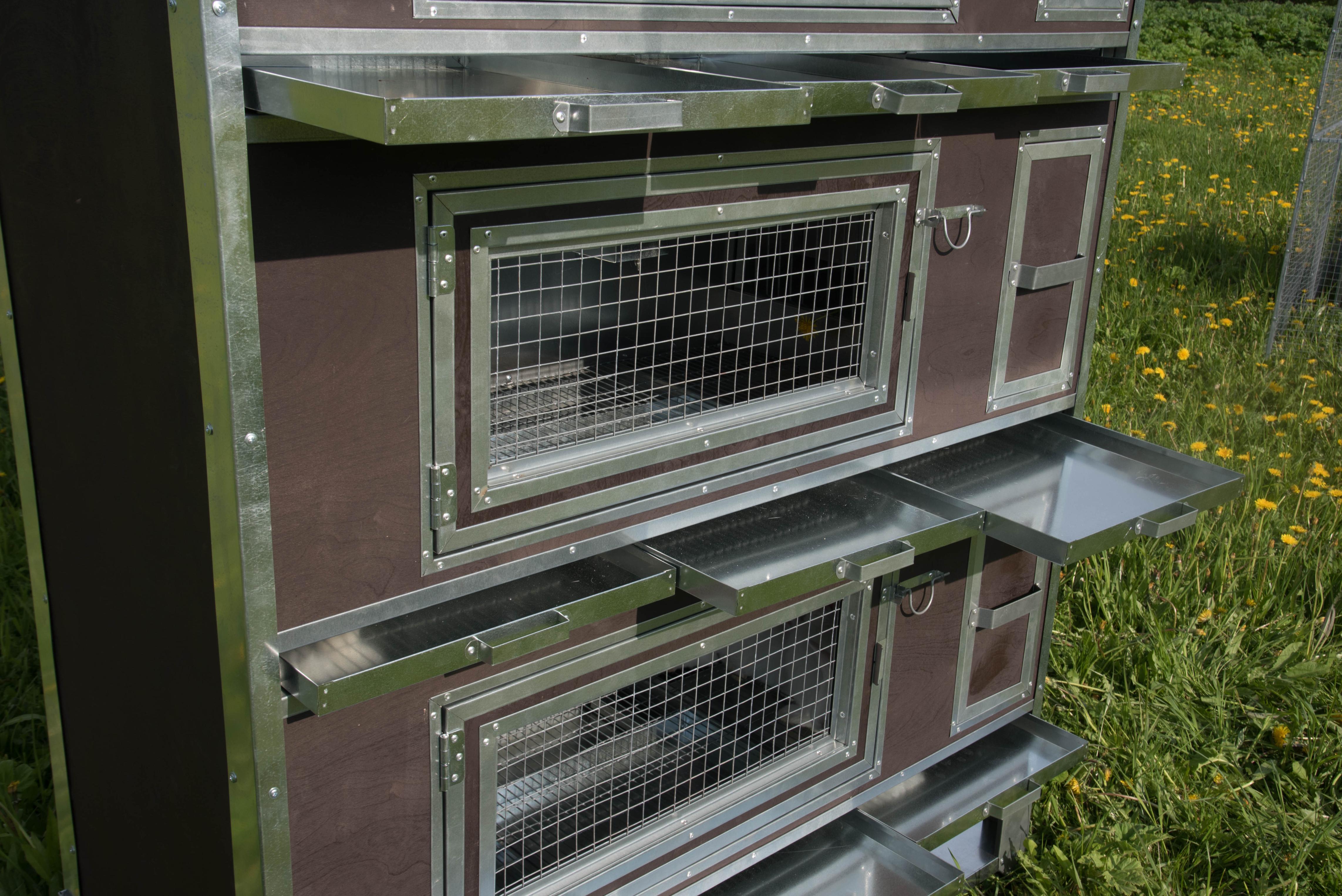 Утепленный отапливаемый крольчатник "Бестселлер" М-12. Фото 18