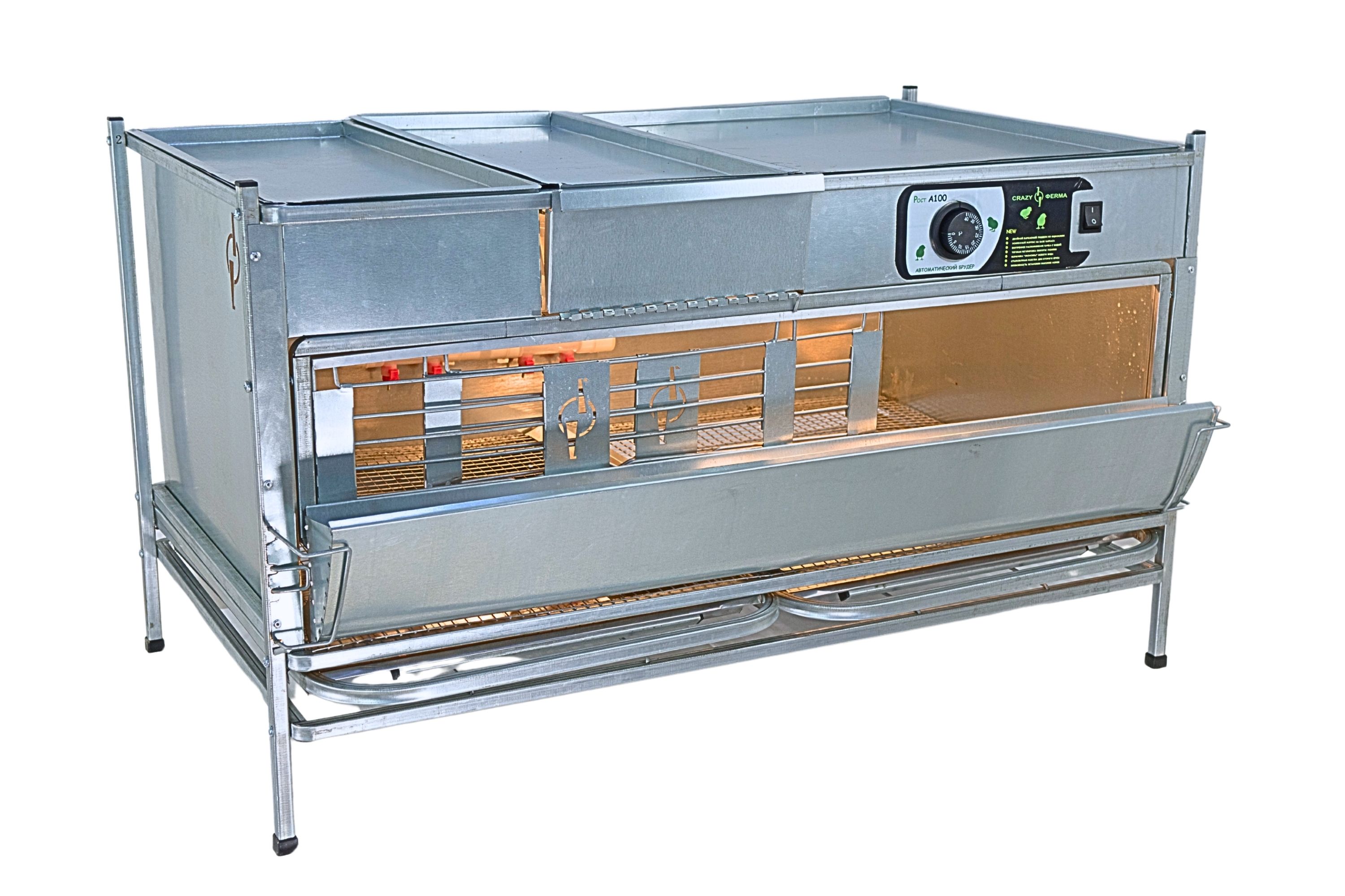 Брудер для цыплят автоматический "Рост А100.3". Фото 12