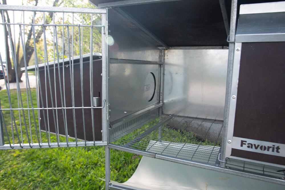 Уличный домик для кроликов "Фаворит" КР1-М-М. Фото 5 Уличный домик для кроликов "Фаворит" КР1-М-М. Фото 5