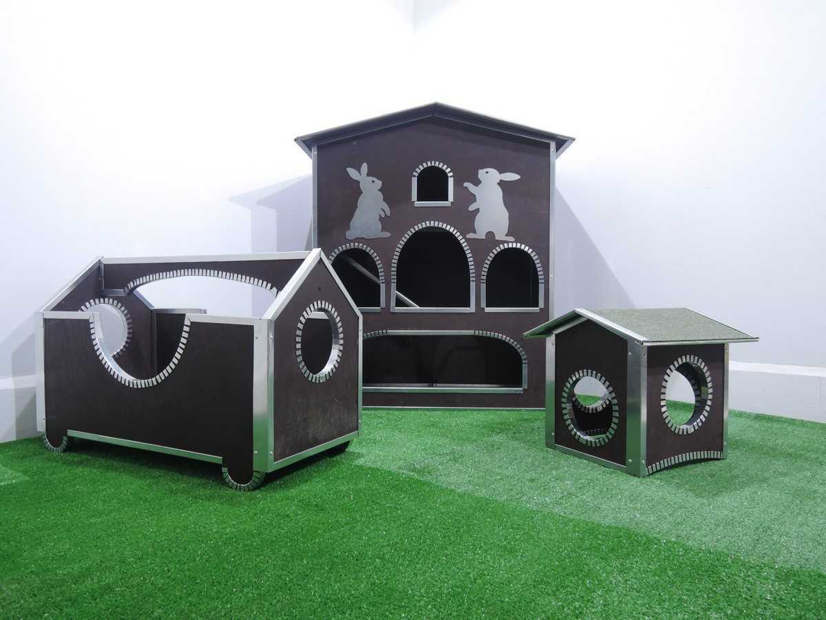 Лазелка для декоративных кроликов "Замок". Фото 4