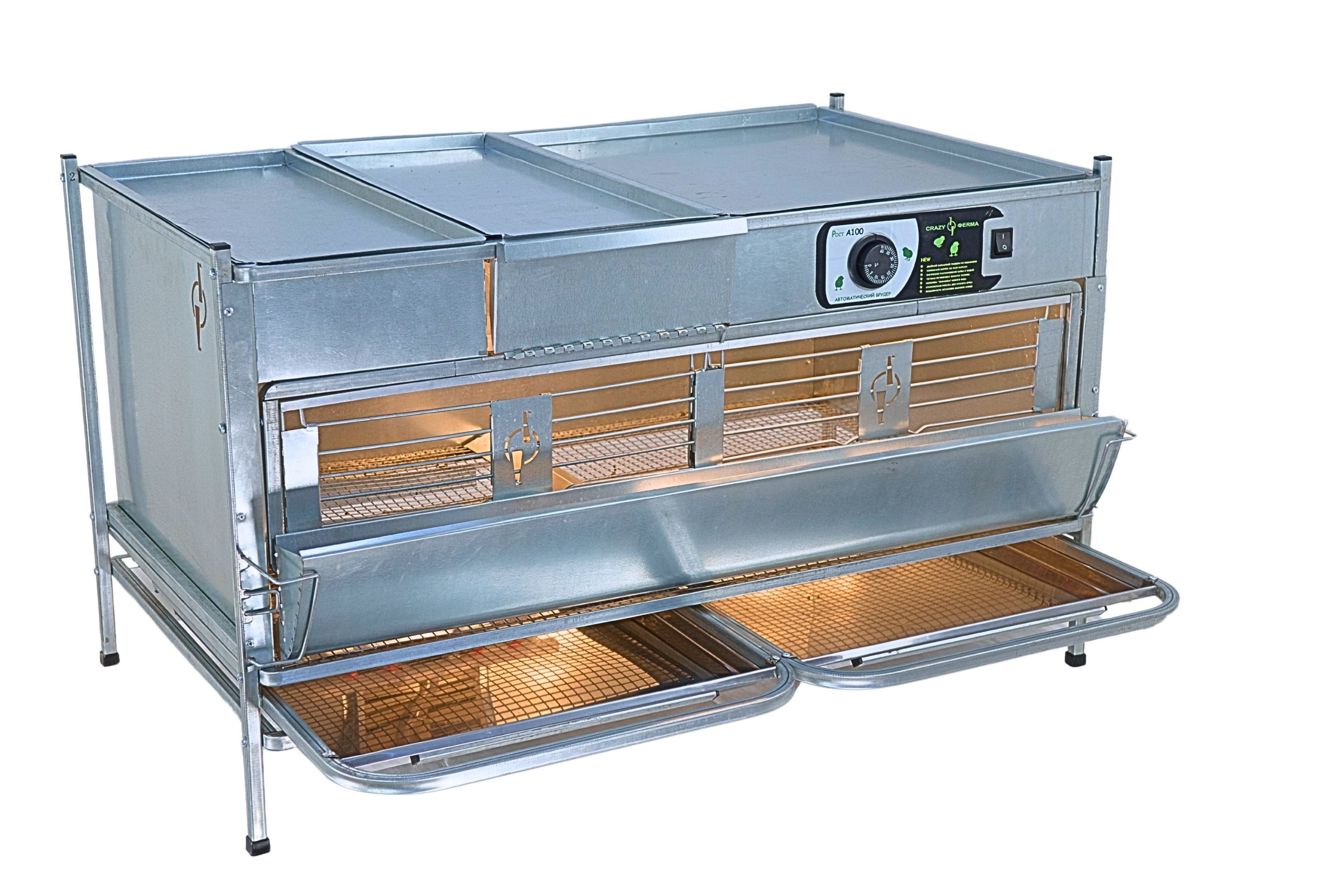 Брудер для цыплят автоматический "Рост А100". Фото 4