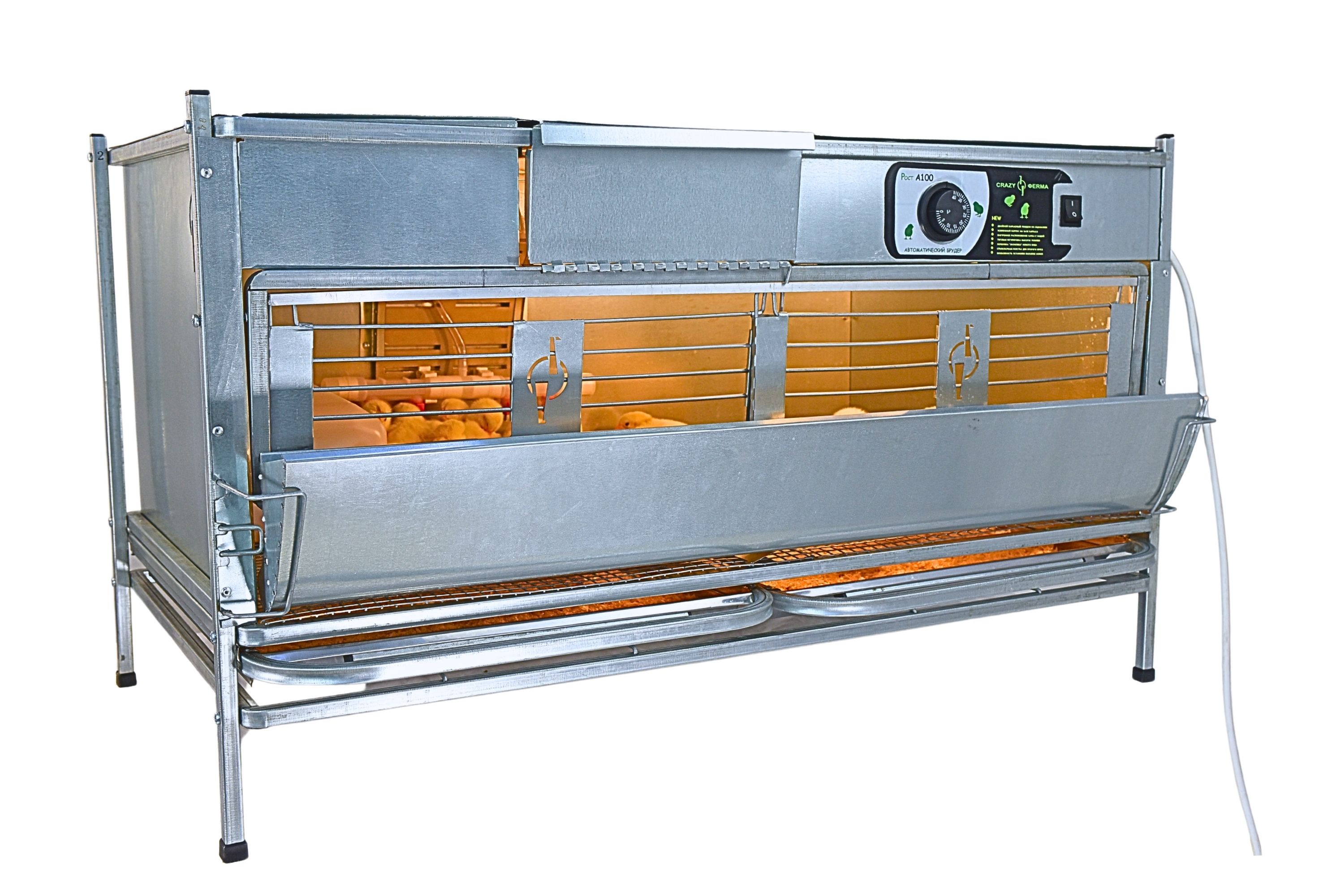 Брудер для цыплят автоматический "Рост А100". Фото 14