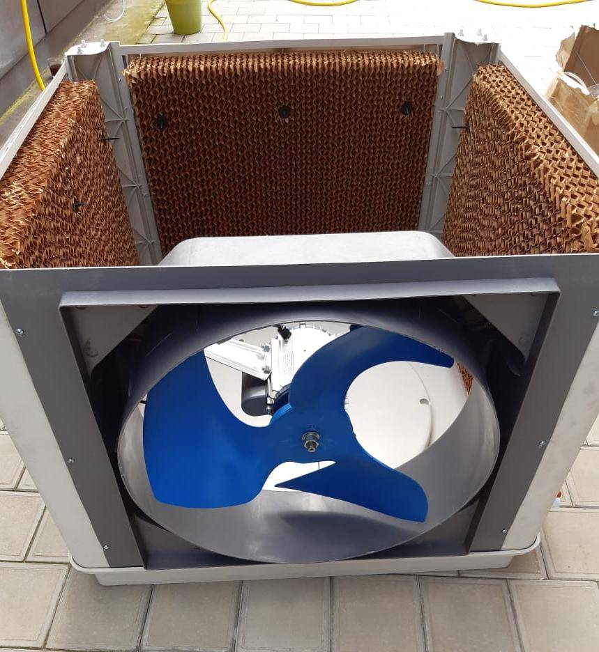 Охладитель-увлажнитель 220V Подача воздуха боковая. Фото 6 Охладитель-увлажнитель 220V Подача воздуха боковая. Фото 6