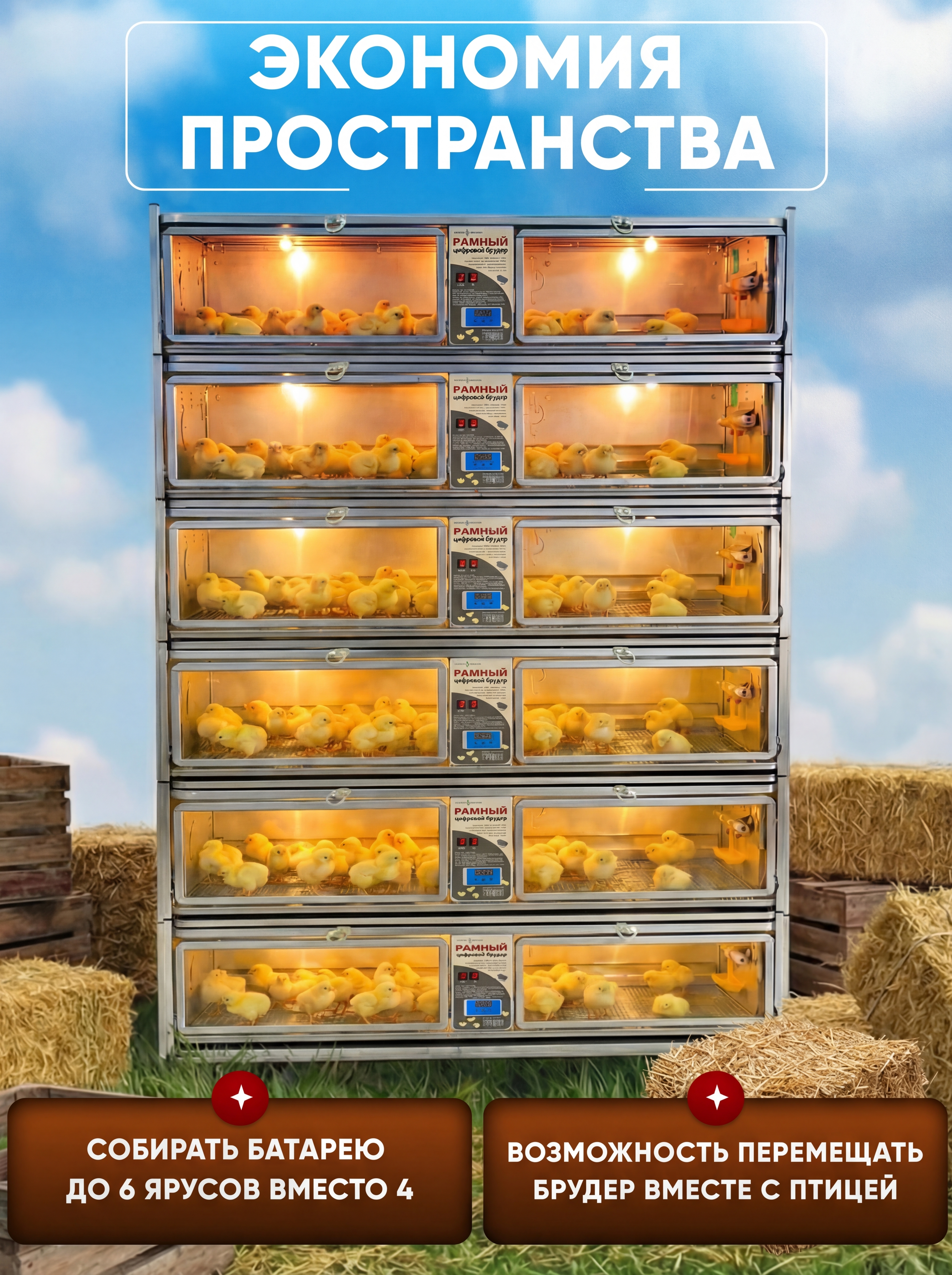 Рамный цифровой брудер 0716 Престиж. Фото 10