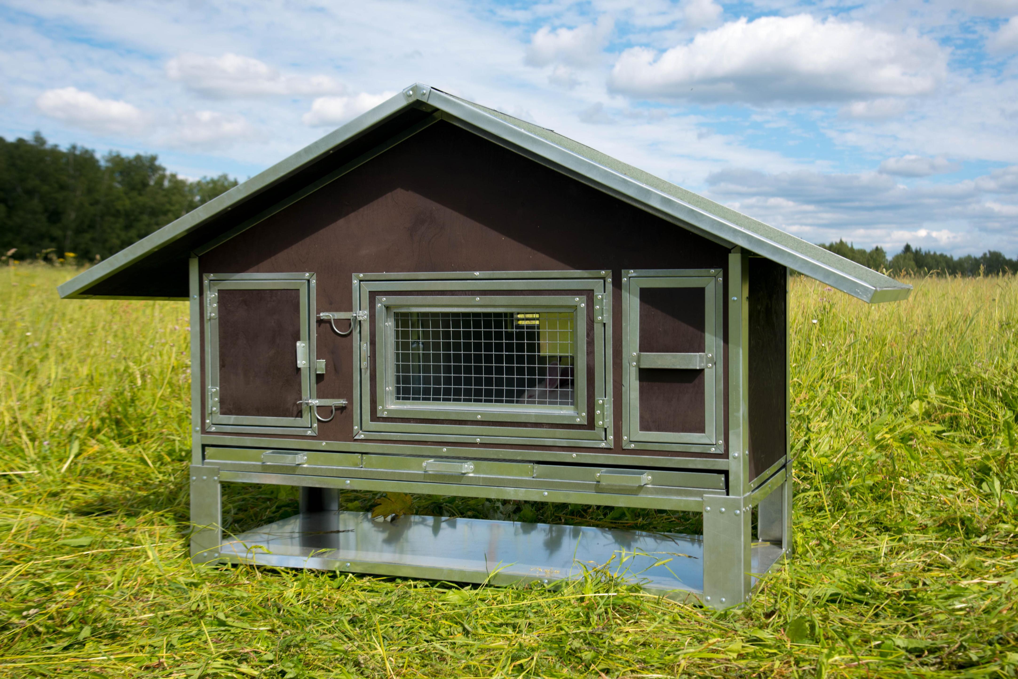 Утепленный отапливаемый крольчатник "Бестселлер" М-21. Фото 3 Утепленный отапливаемый крольчатник "Бестселлер" М-21. Фото 3