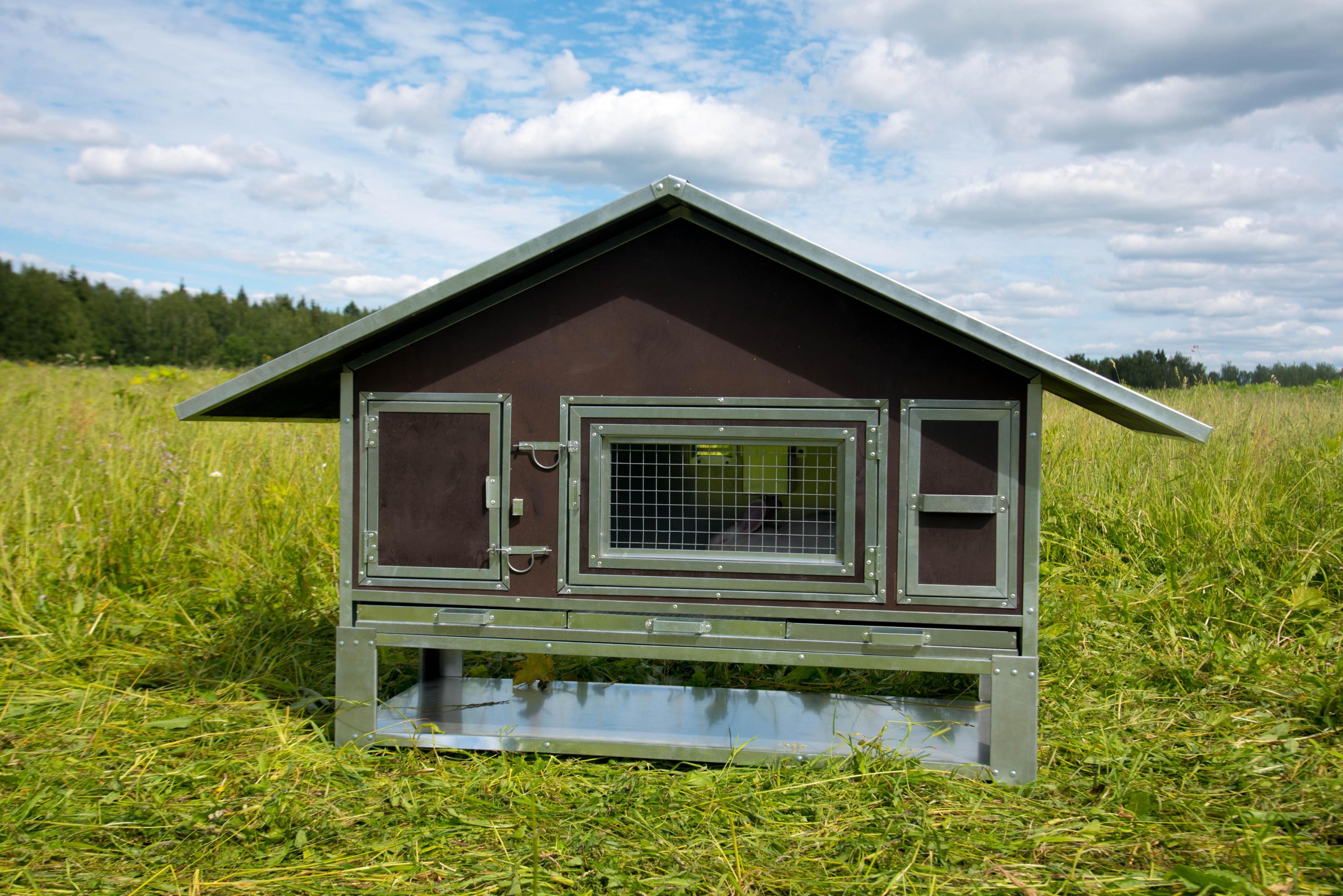 Утепленный отапливаемый крольчатник "Бестселлер" М-21. Фото 1 Утепленный отапливаемый крольчатник "Бестселлер" М-21. Фото 1