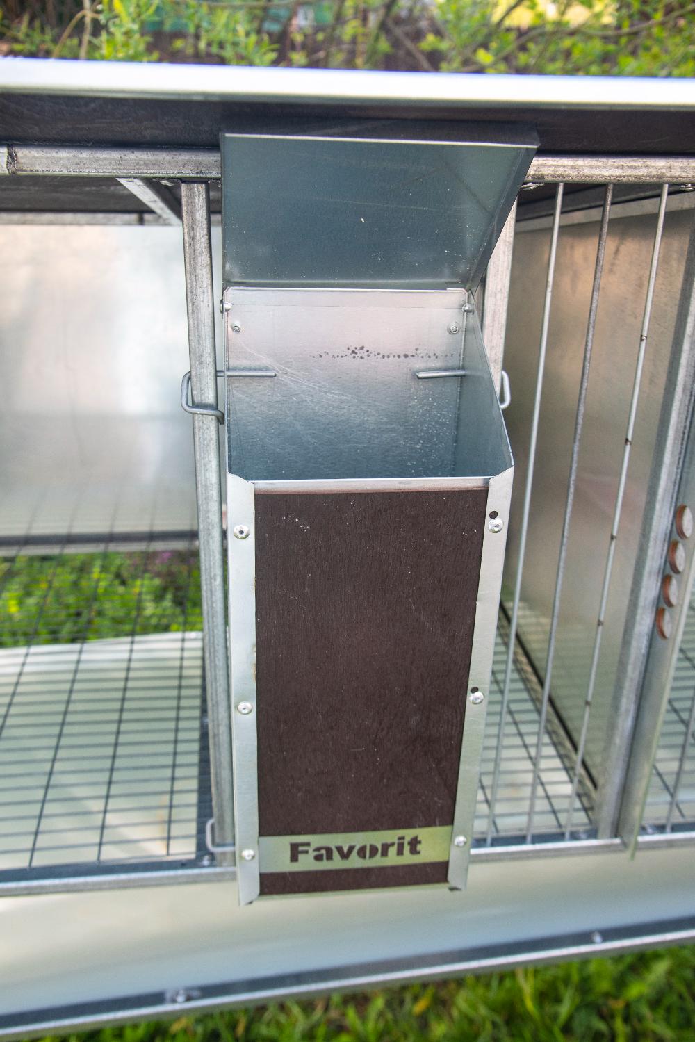 Уличный домик для кроликов "Фаворит" КР1-М-М. Фото 7 Уличный домик для кроликов "Фаворит" КР1-М-М. Фото 7