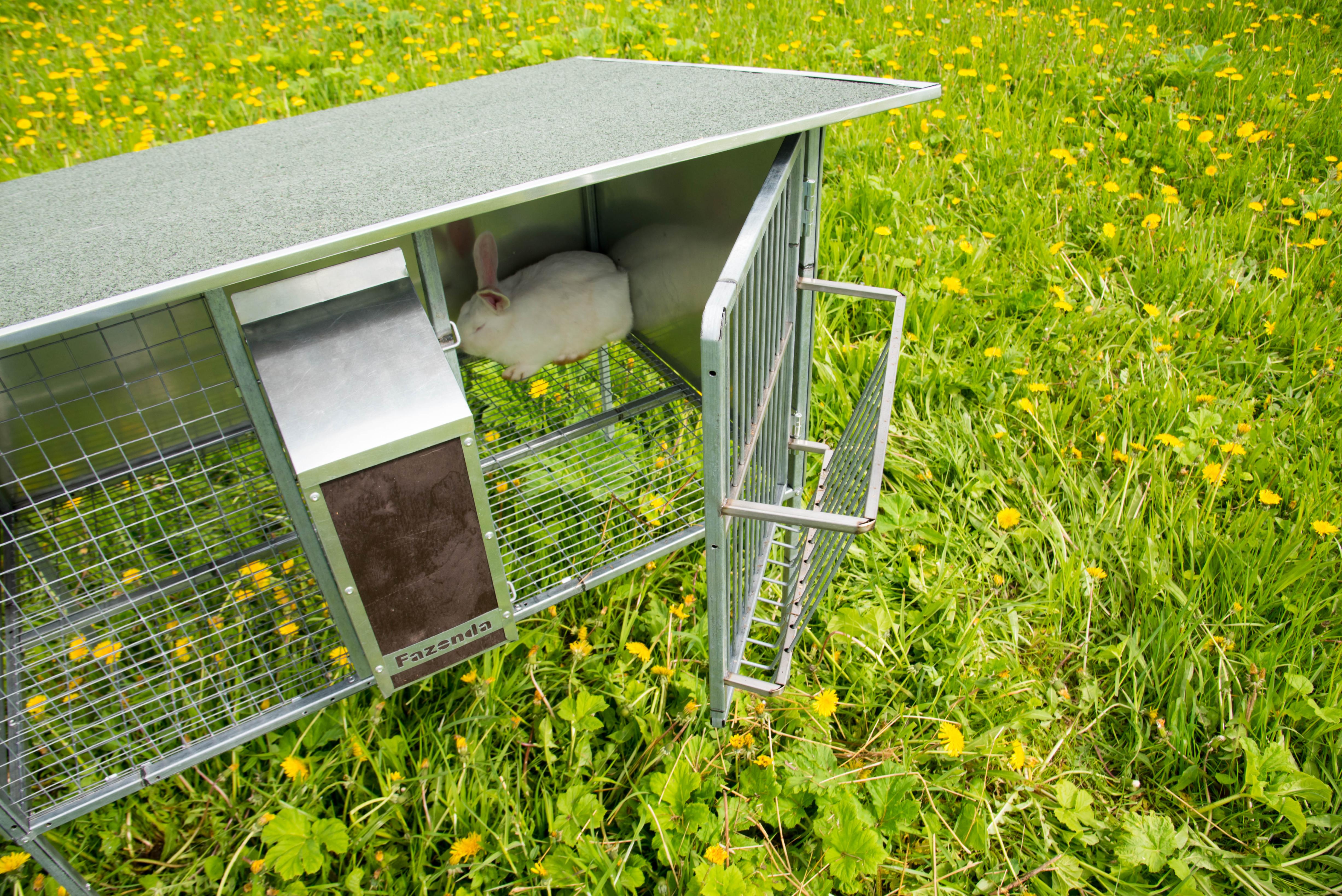 Уличный домик для кроликов "Фазенда" КО-2. Фото 10 Уличный домик для кроликов "Фазенда" КО-2. Фото 10