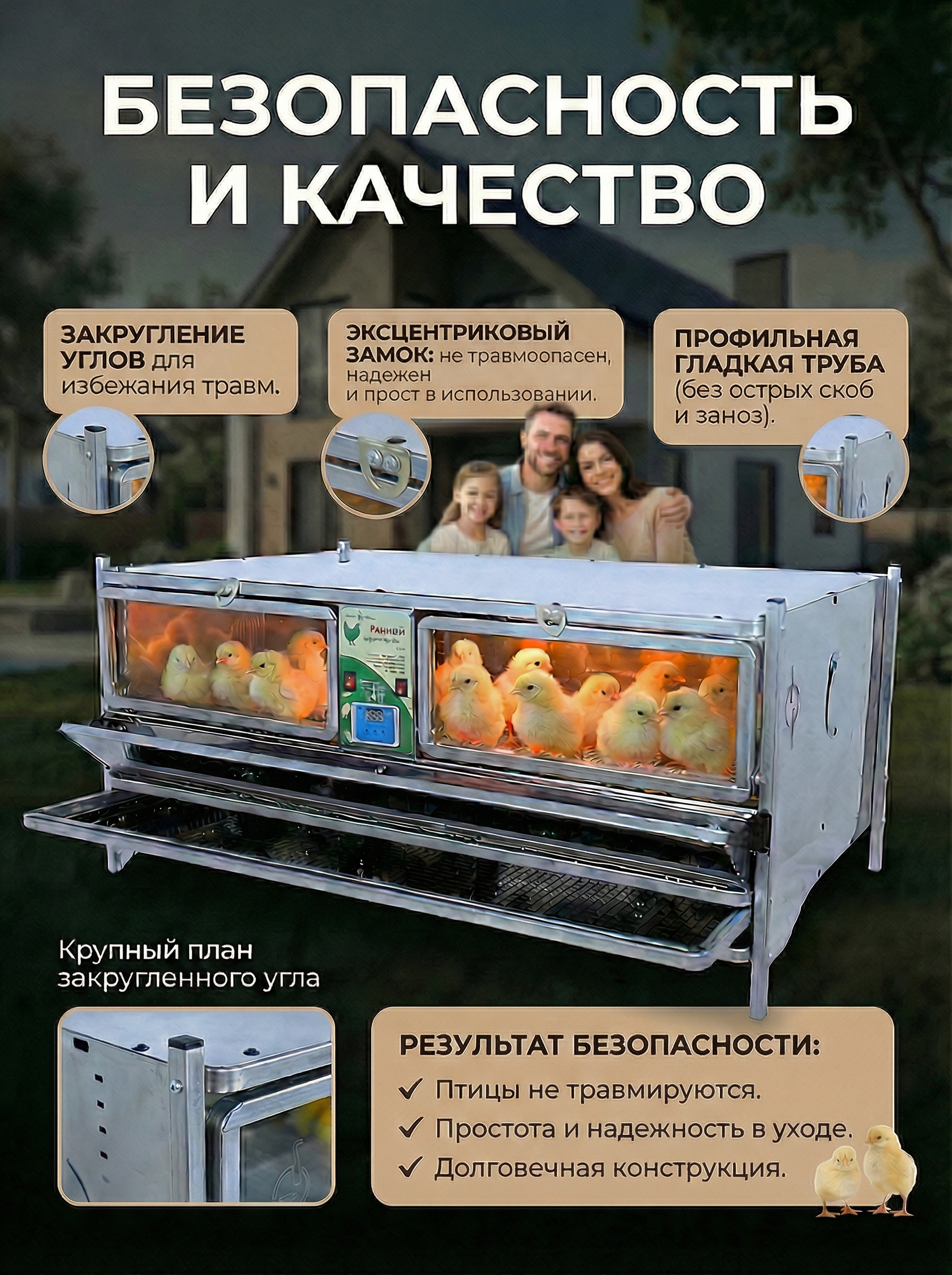 Рамный цифровой брудер 0709 Стандарт. Фото 10