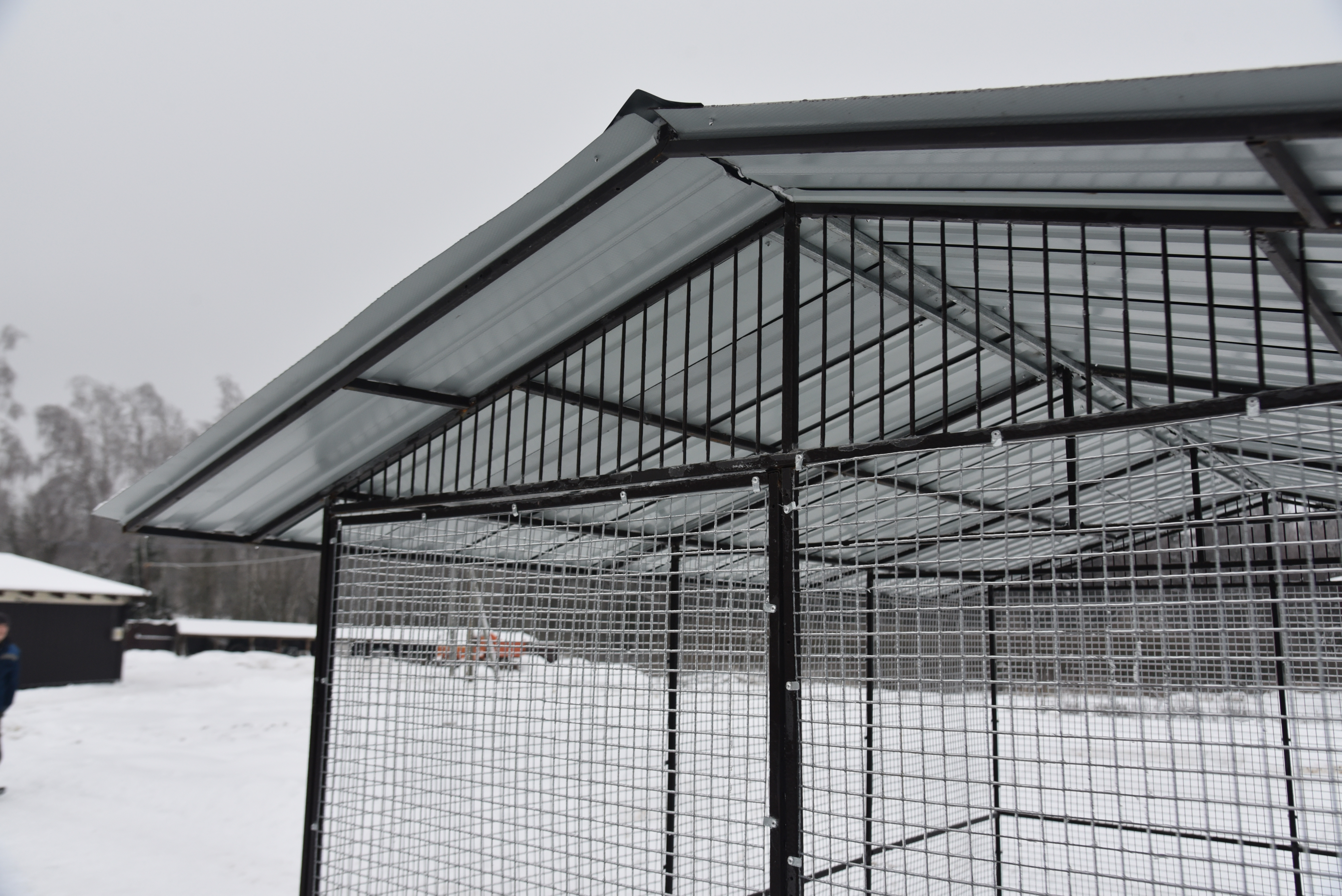 Выгул "Разгуляй" с крышей 2-6-К. Фото 14 Выгул "Разгуляй" с крышей 2-6-К. Фото 14