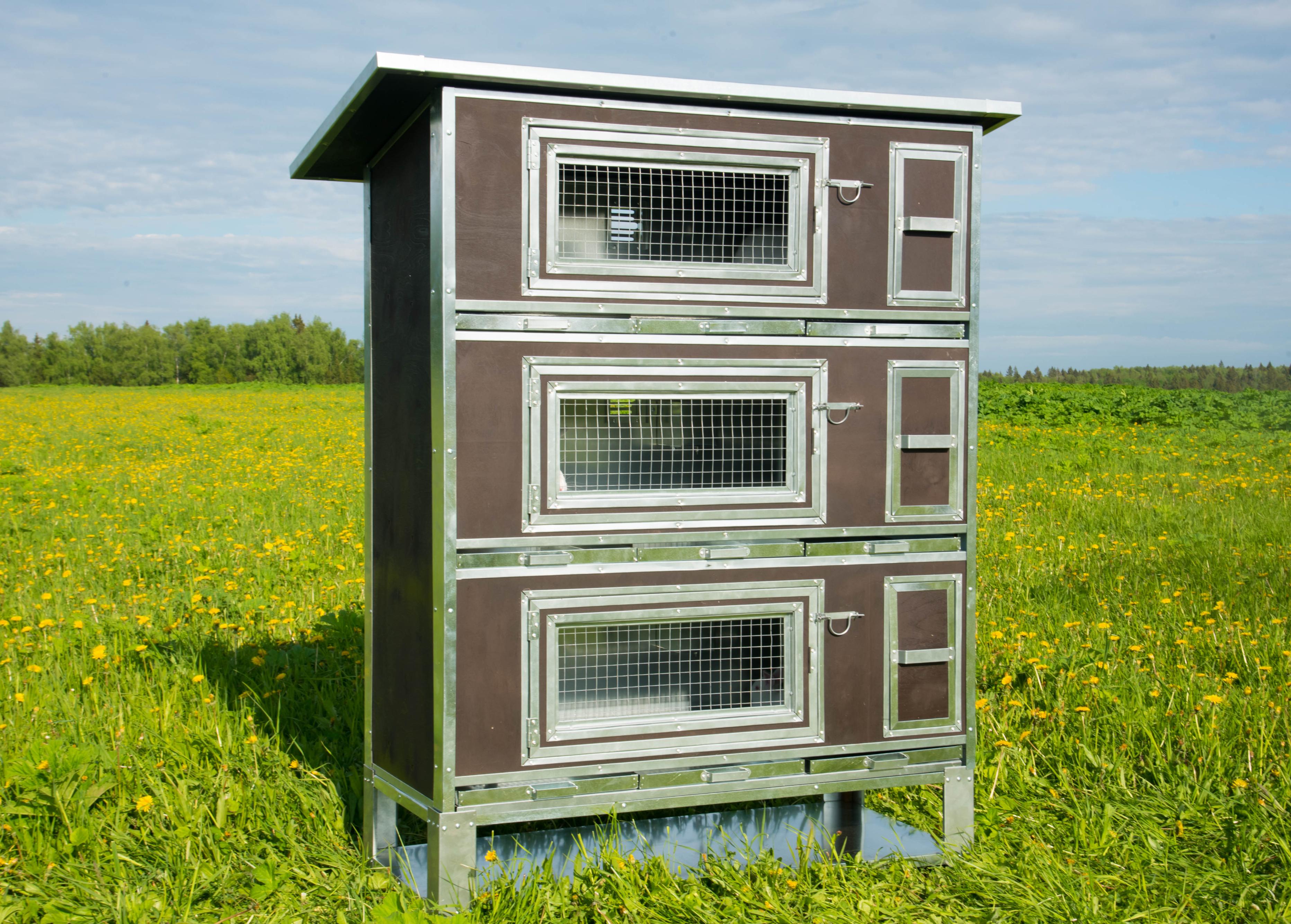 Утепленный отапливаемый крольчатник "Бестселлер" О-13. Фото 2 Утепленный отапливаемый крольчатник "Бестселлер" О-13. Фото 2