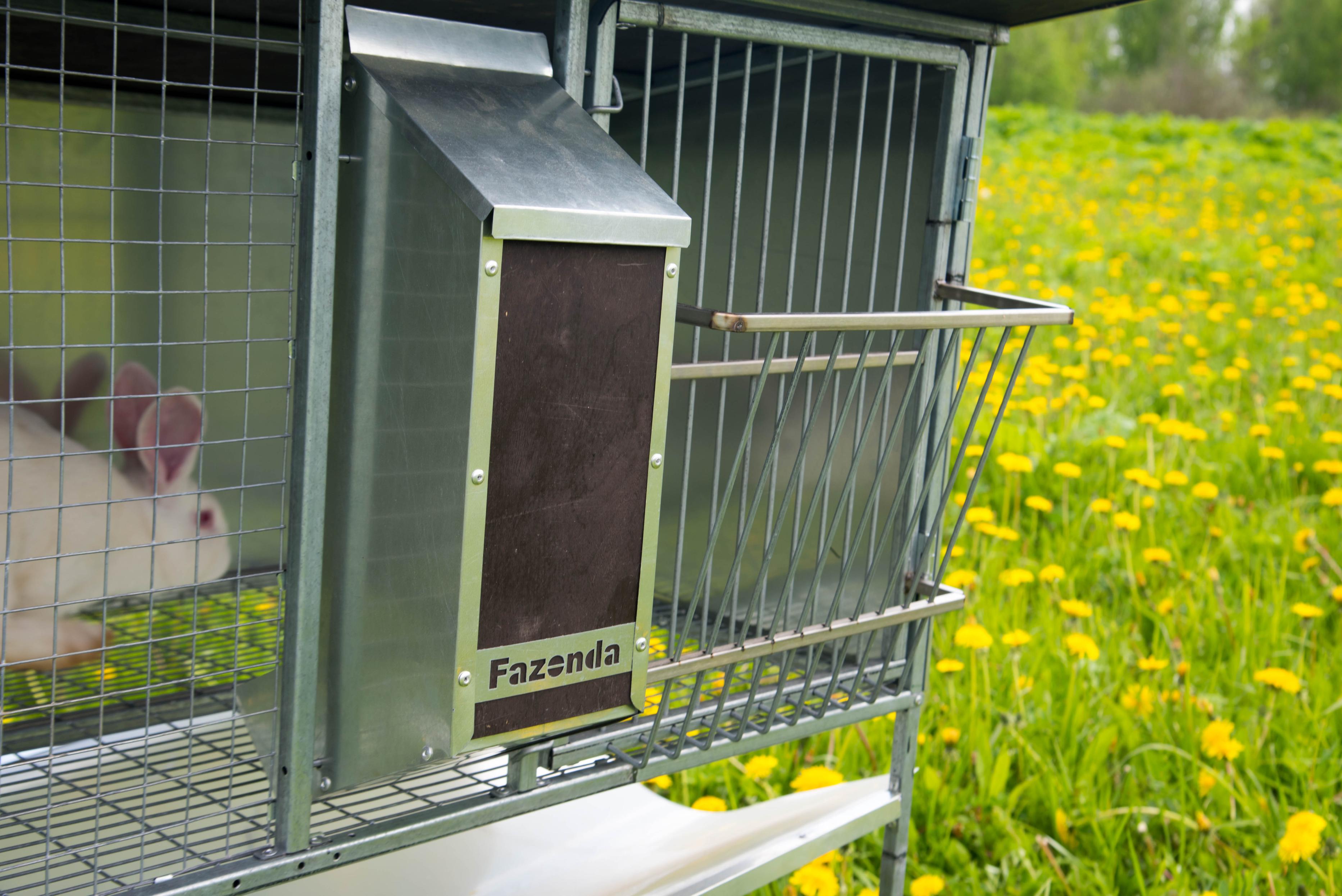 Уличный домик для кроликов "Фазенда" КО-2. Фото 12 Уличный домик для кроликов "Фазенда" КО-2. Фото 12