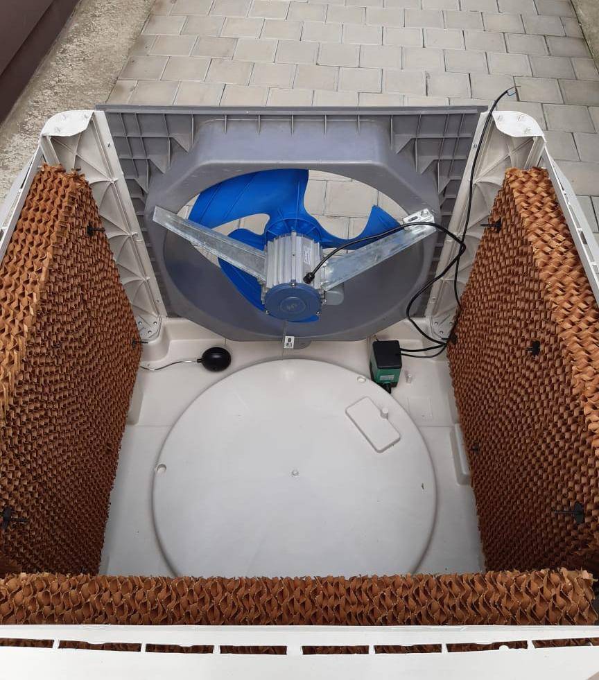 Охладитель-увлажнитель 380V Подача воздуха боковая. Фото 7 Охладитель-увлажнитель 380V Подача воздуха боковая. Фото 7