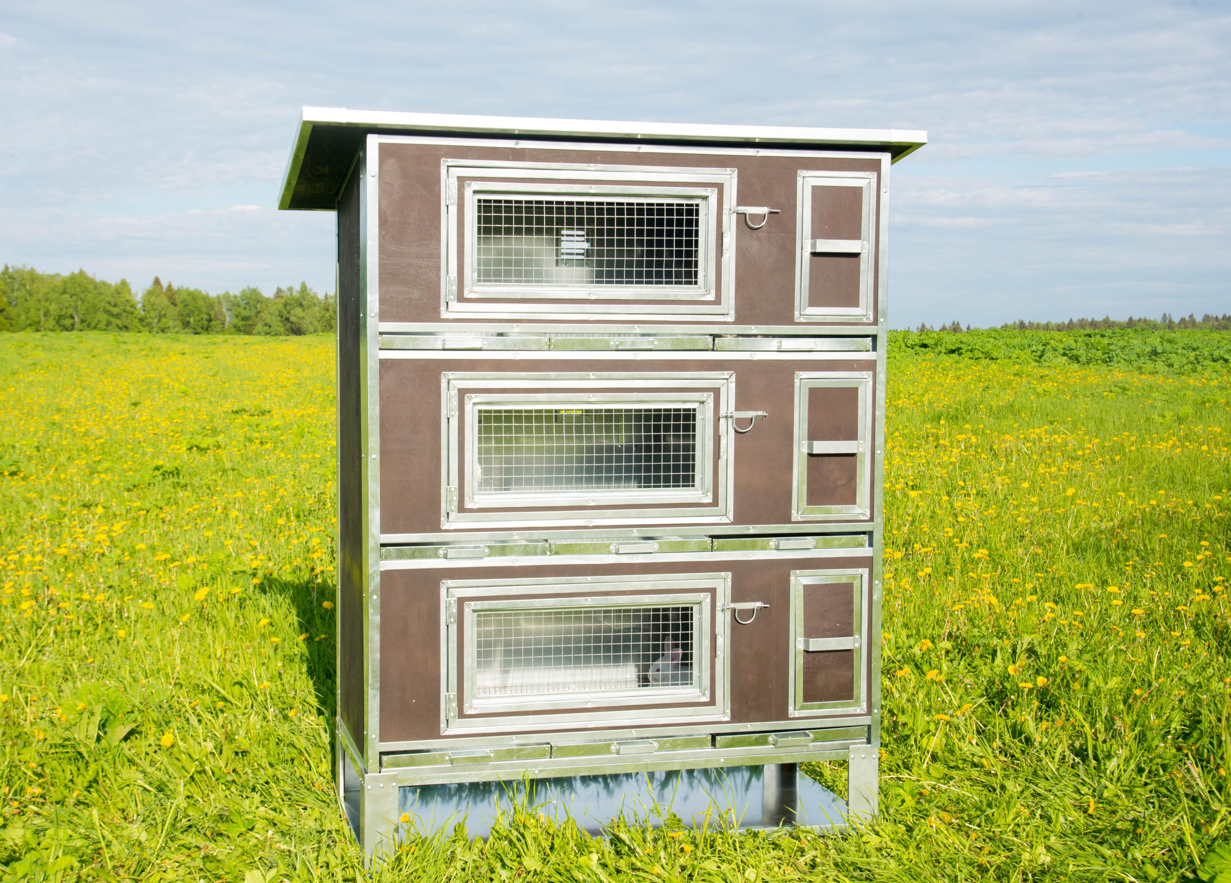 Утепленный отапливаемый крольчатник "Бестселлер" О-13. Фото 1 Утепленный отапливаемый крольчатник "Бестселлер" О-13. Фото 1