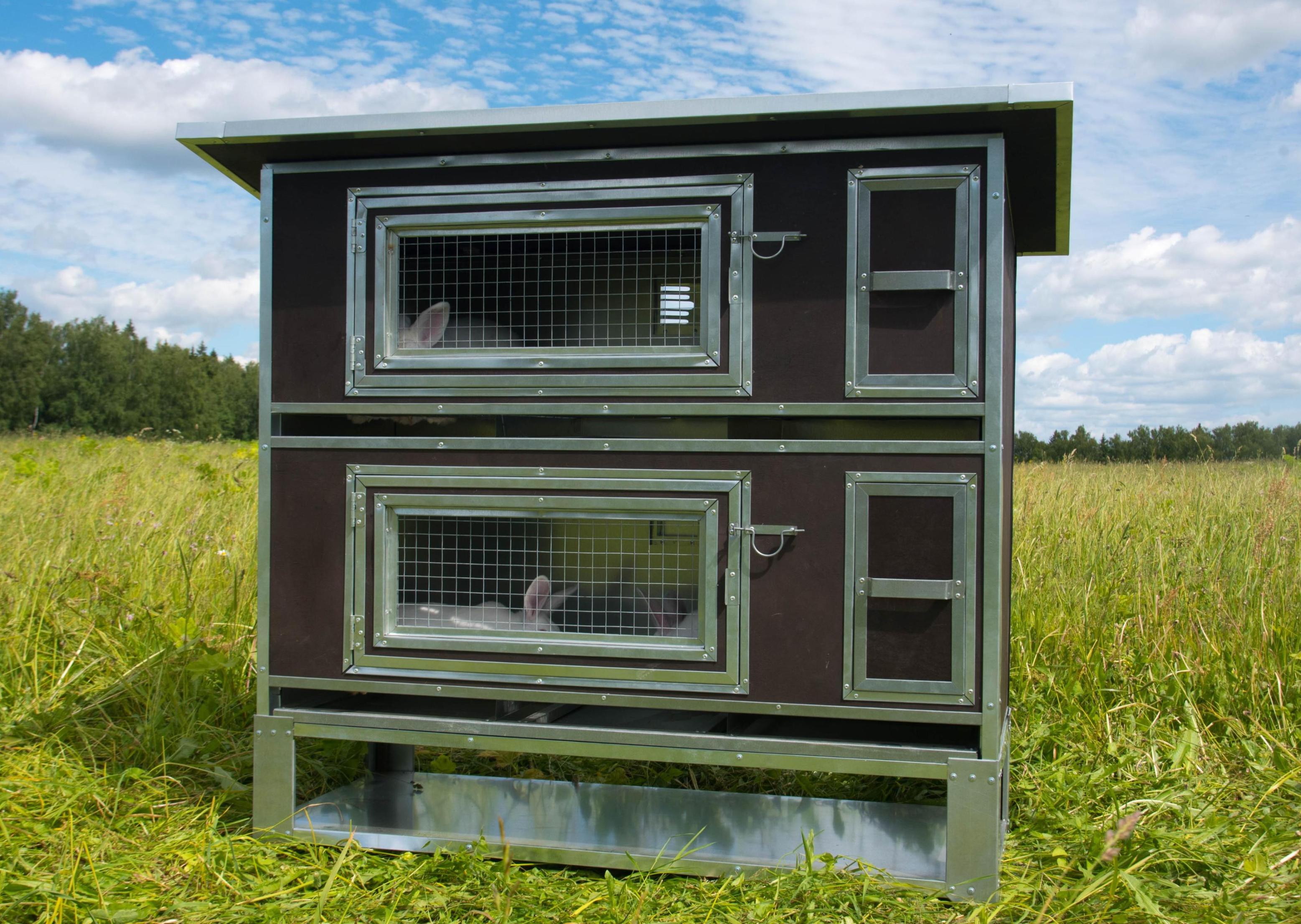 Утепленный отапливаемый крольчатник "Бестселлер" О-12. Фото 7 Утепленный отапливаемый крольчатник "Бестселлер" О-12. Фото 7