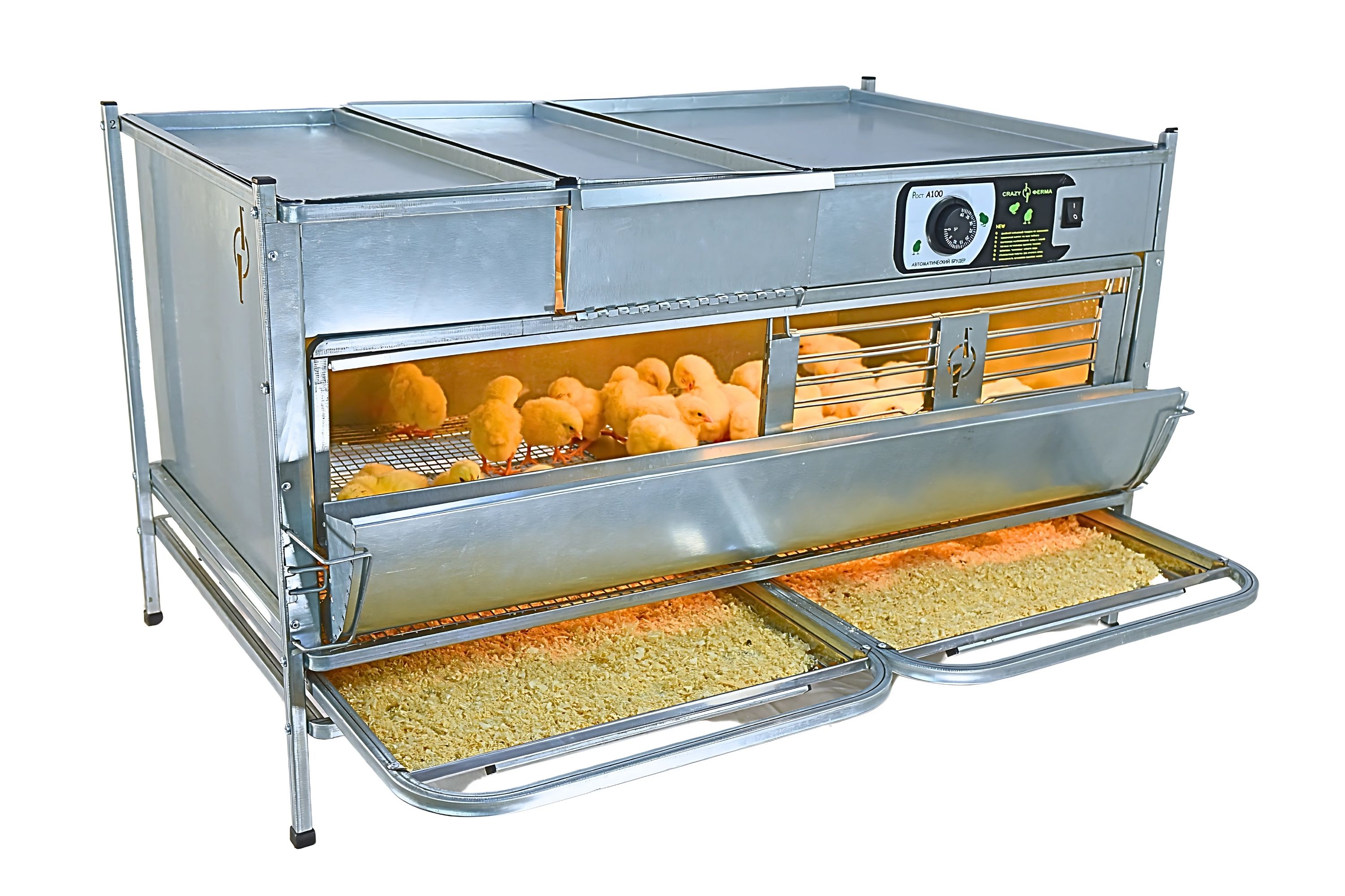 Брудер для цыплят автоматический "Рост А100". Фото 9