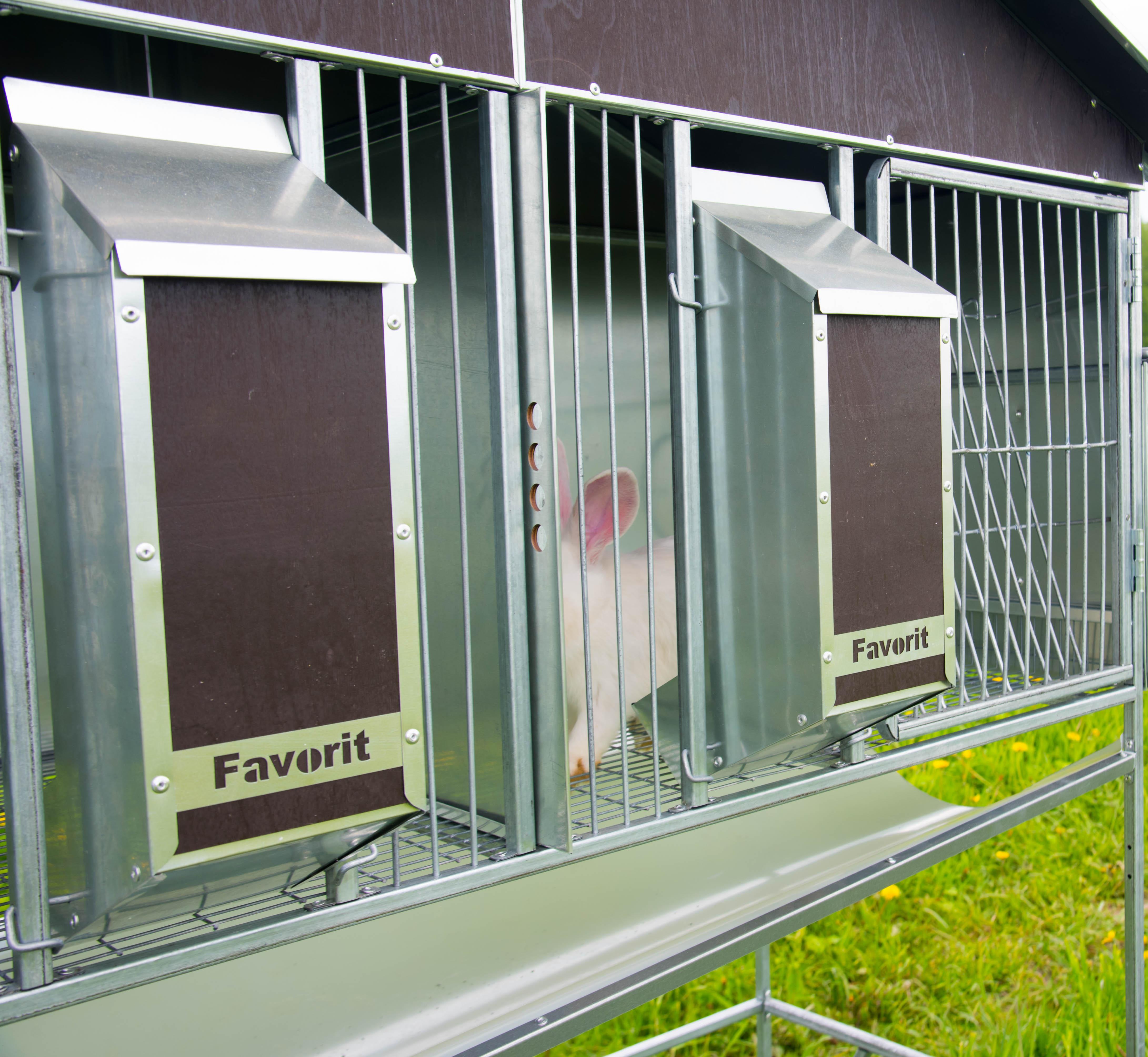 Уличный домик для кроликов "Фаворит" КР2-О-О. Фото 8 Уличный домик для кроликов "Фаворит" КР2-О-О. Фото 8