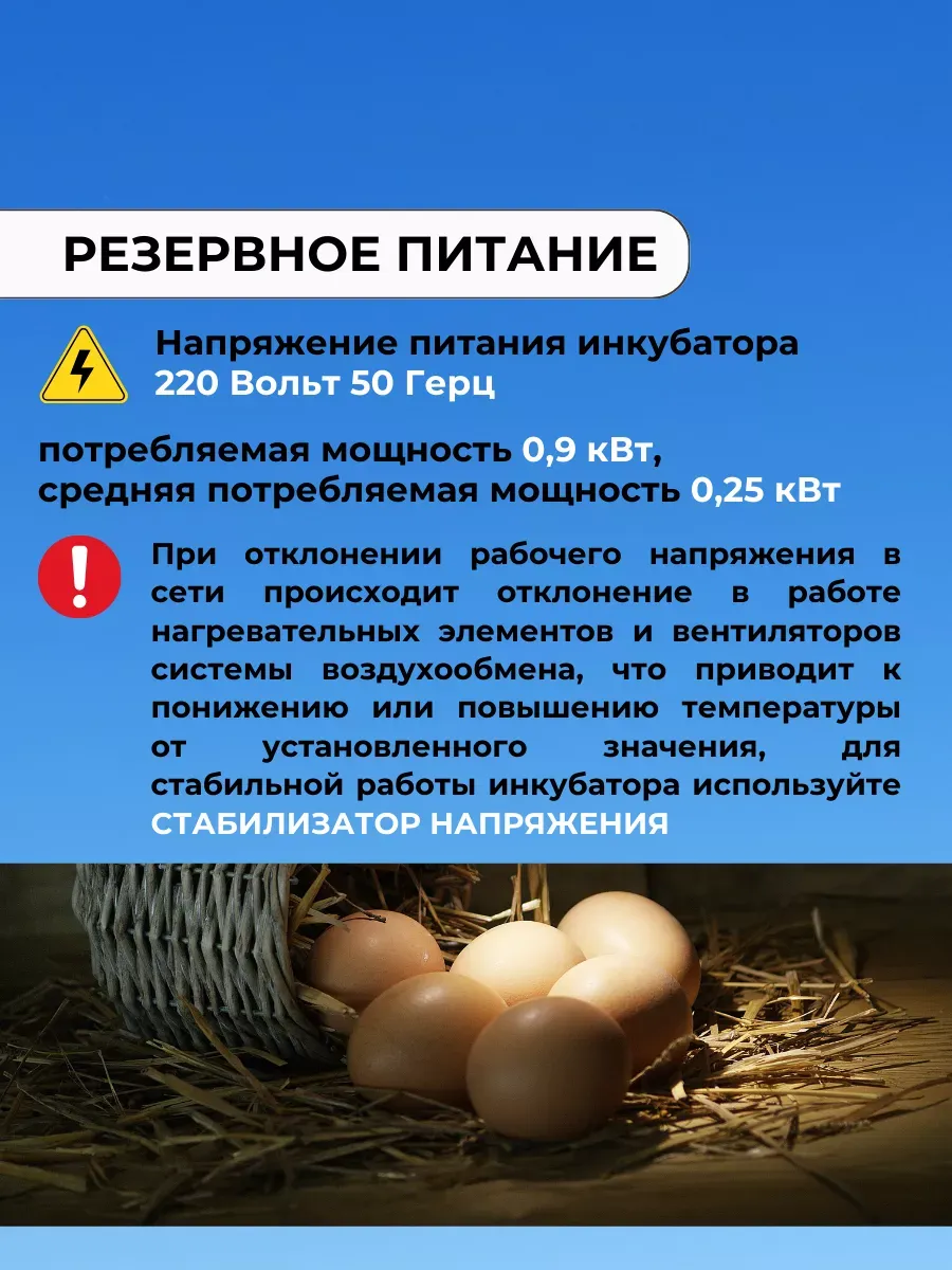 Инкубатор АИ-264 для всех видов яиц. Фото 7