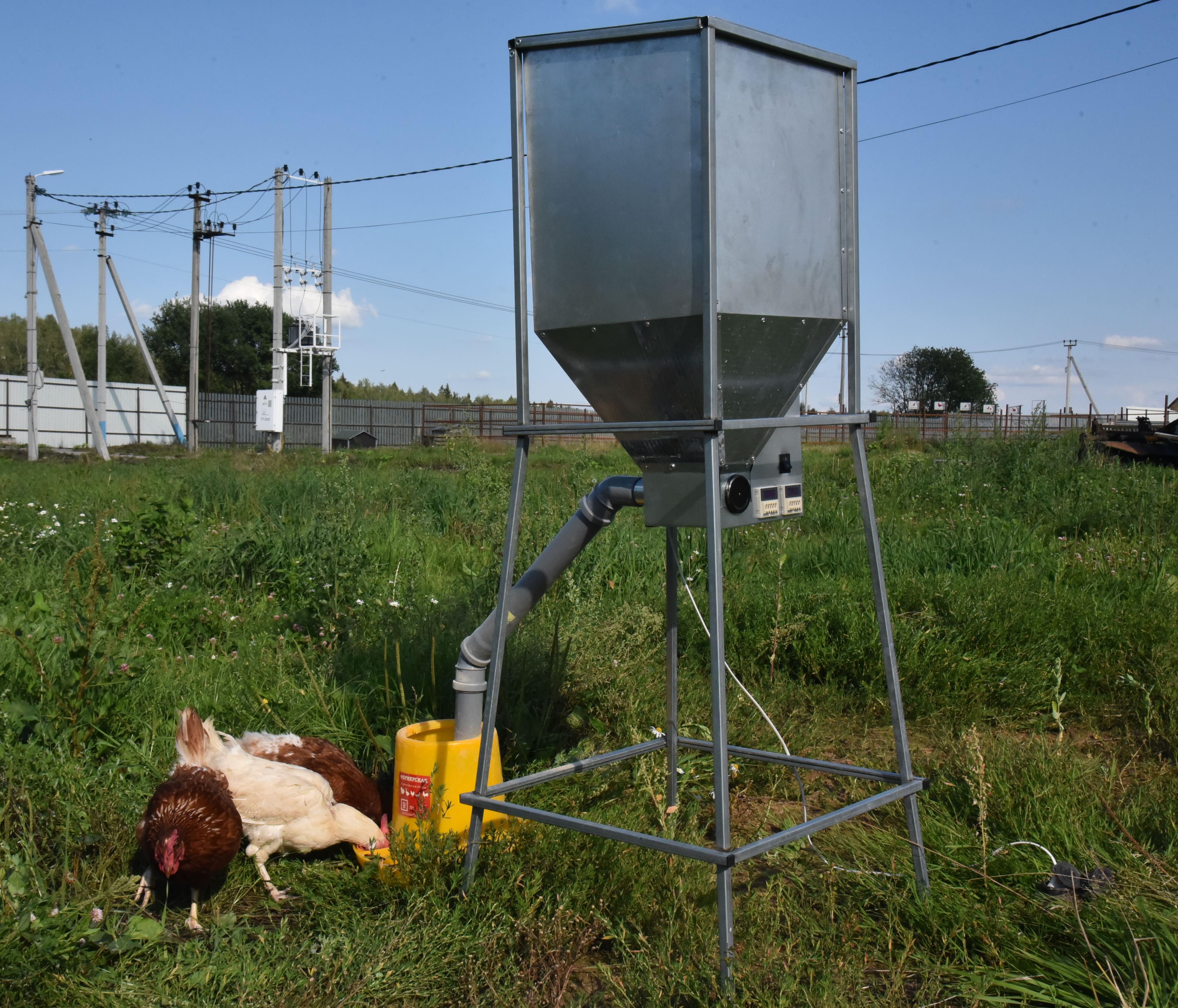 Бункер кормовой автоматический "Дозатор 45". Фото 7 Бункер кормовой автоматический "Дозатор 45". Фото 7