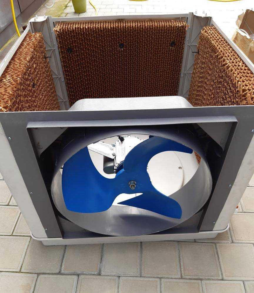 Охладитель-увлажнитель 380V Подача воздуха боковая. Фото 6 Охладитель-увлажнитель 380V Подача воздуха боковая. Фото 6