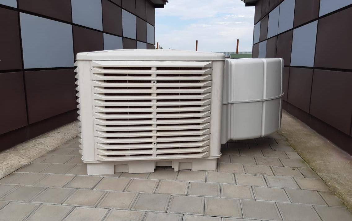 Охладитель-увлажнитель 380V Подача воздуха нижняя. Фото 4 Охладитель-увлажнитель 380V Подача воздуха нижняя. Фото 4