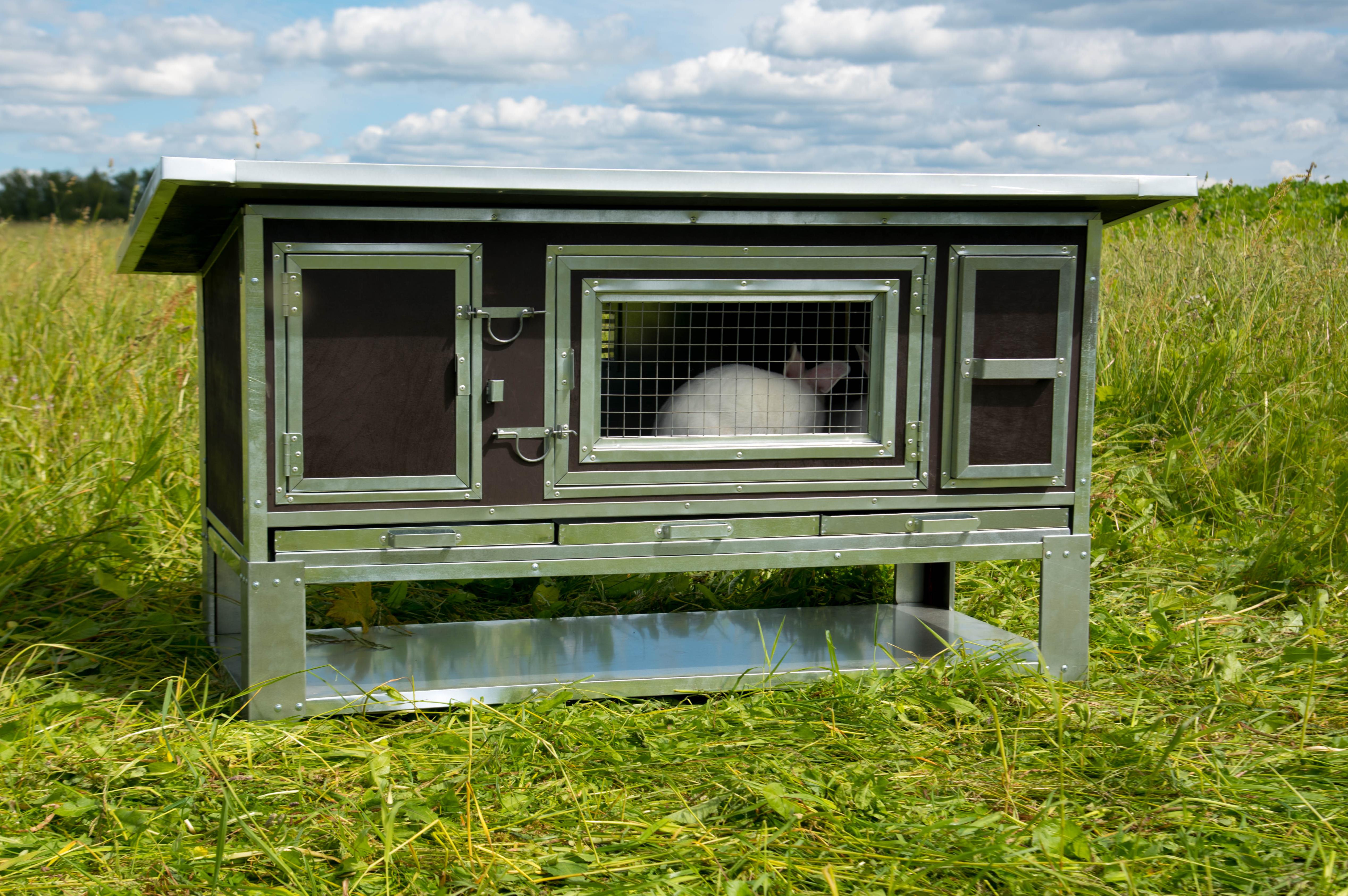 Утепленный отапливаемый крольчатник "Бестселлер" М-11. Фото 2