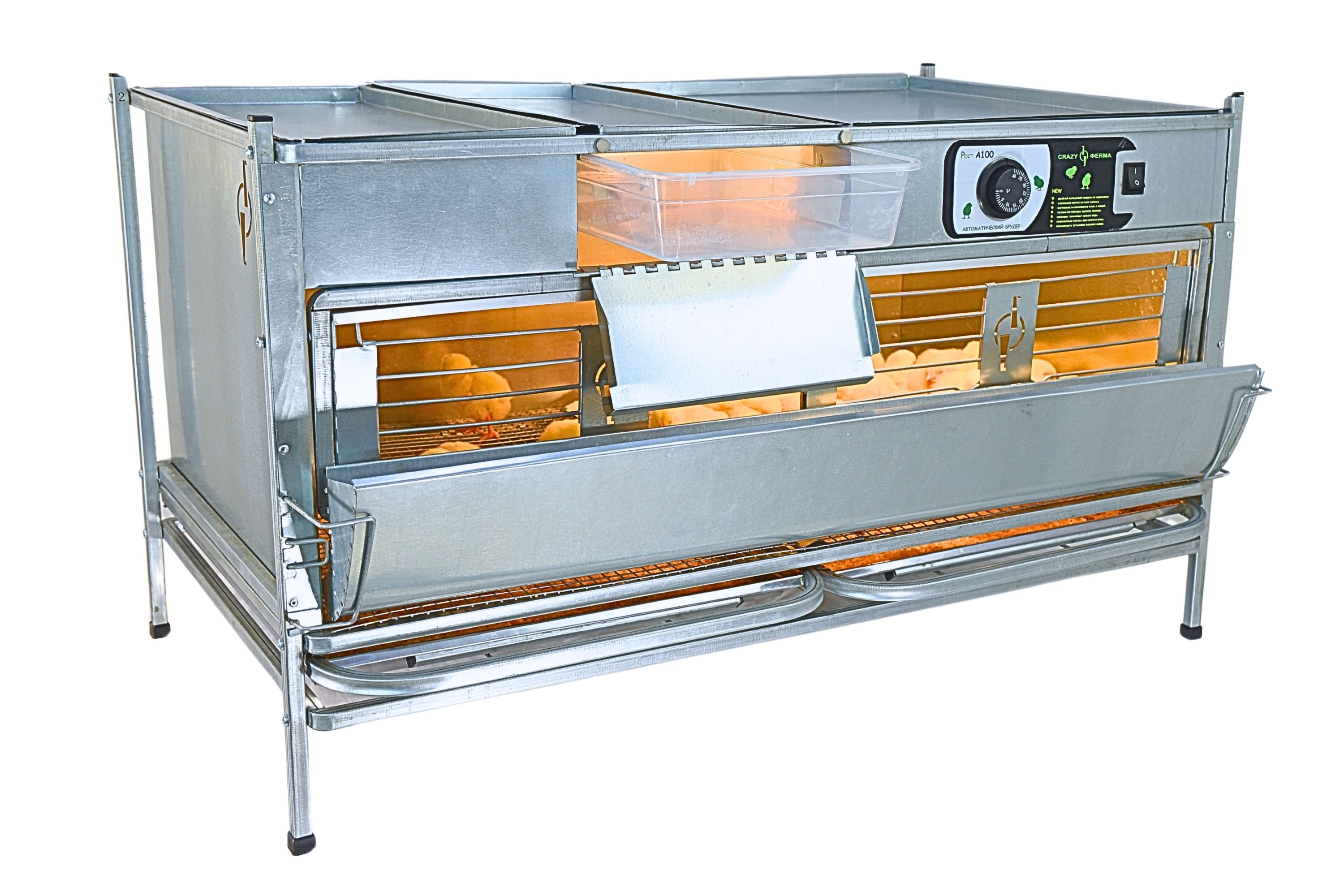 Брудер для цыплят автоматический "Рост А100". Фото 10