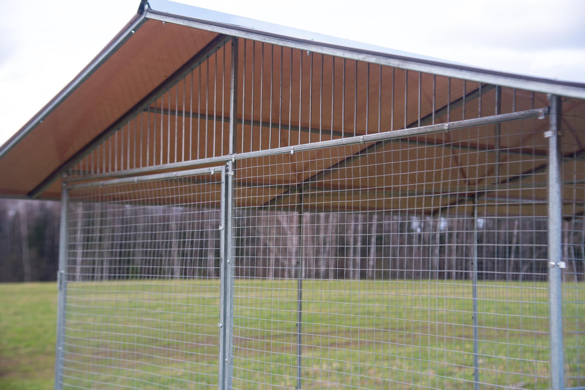 Выгул "Разгуляй" с крышей 2-5-К. Фото 5