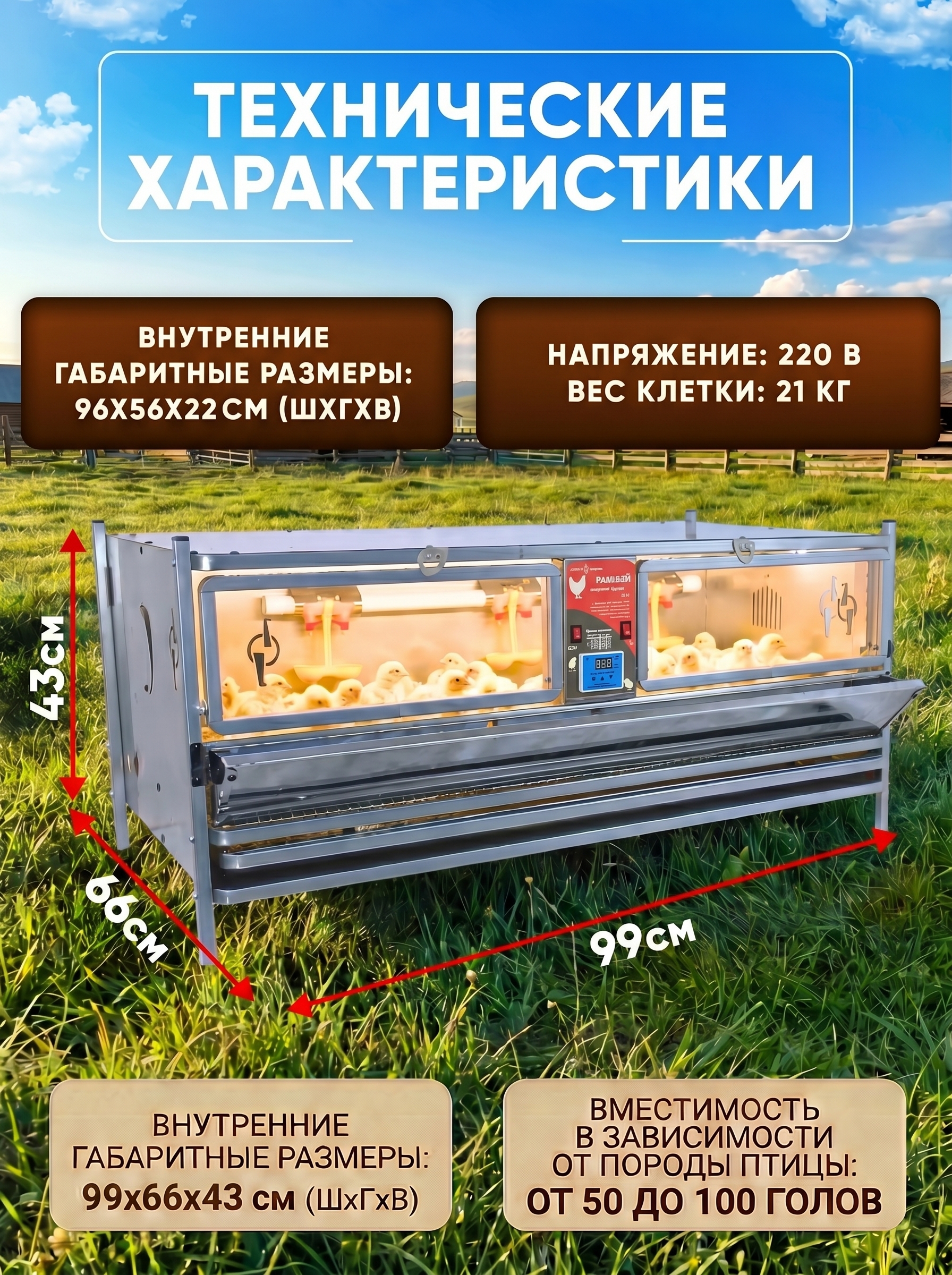Рамный цифровой брудер 0711 Премиум. Фото 10 Рамный цифровой брудер 0711 Премиум. Фото 10