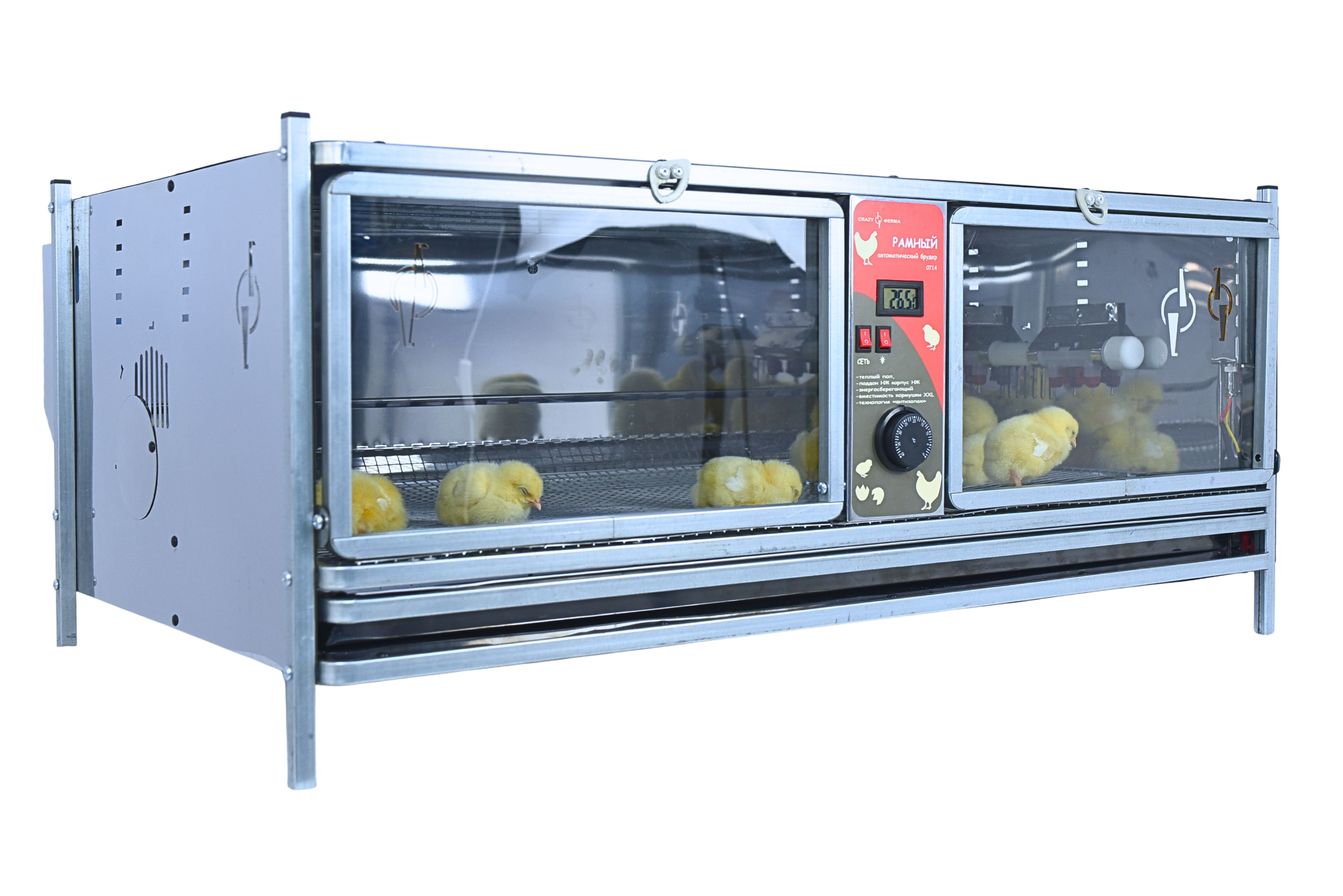 Рамный автоматический брудер 0714 Премиум. Фото 14