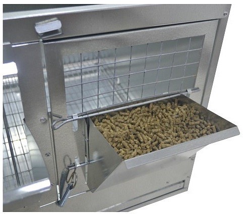 Клетка для откорма кроликов "ПРОФЕССИОНАЛ"-95-КО-3. Фото 6