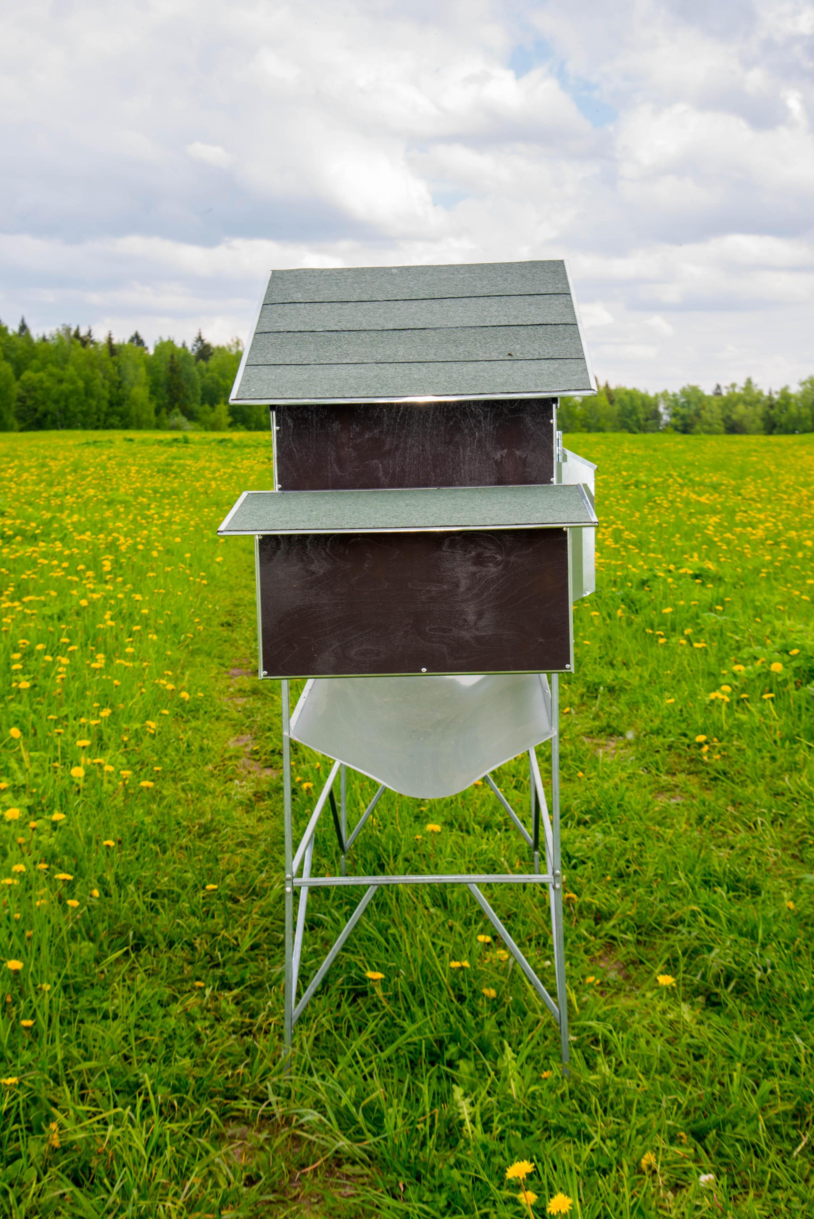 Уличный домик для кроликов "Фаворит" КР2-М-М. Фото 5 Уличный домик для кроликов "Фаворит" КР2-М-М. Фото 5