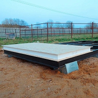 Форма залитая бетоном. Фото 6