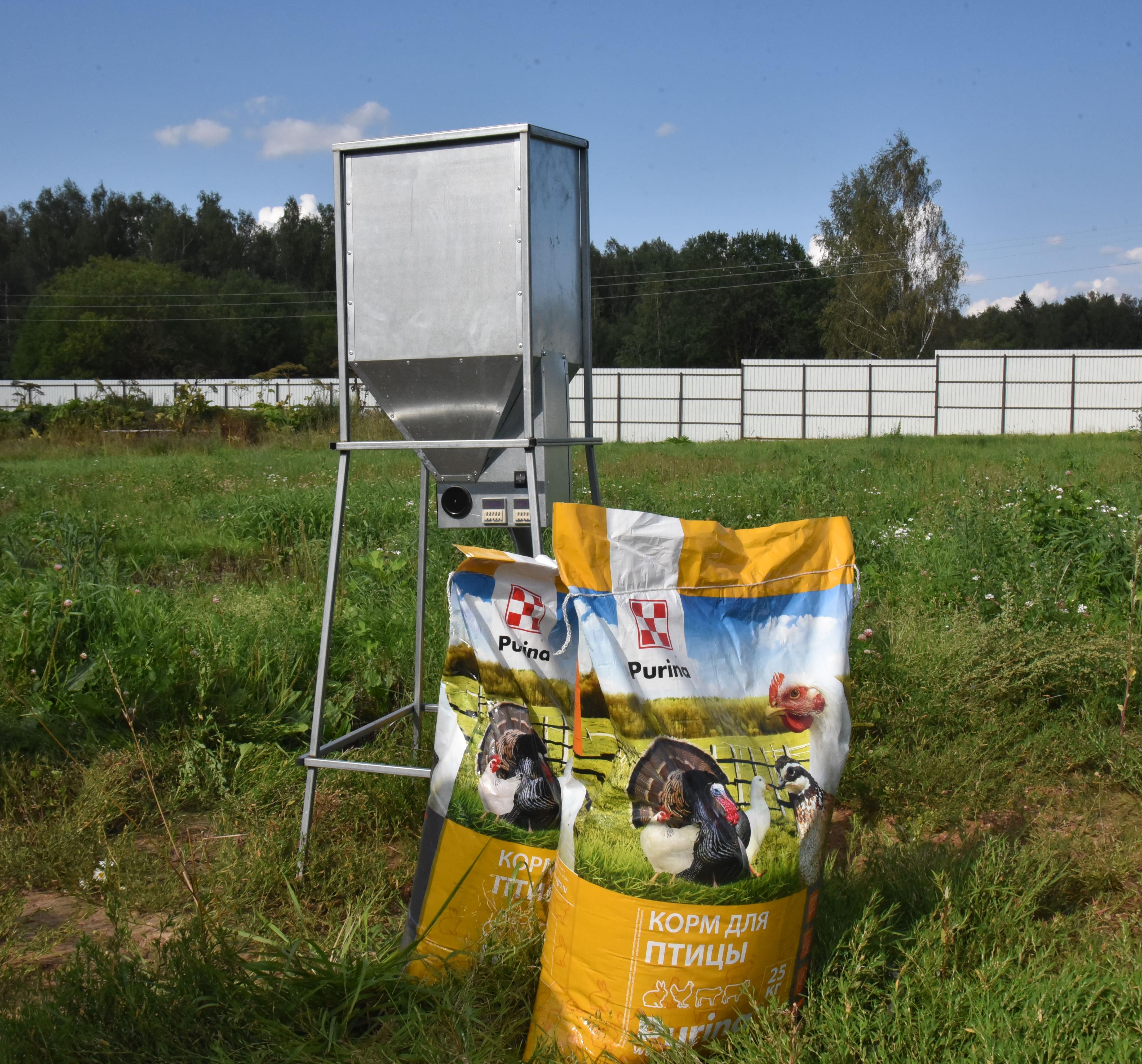 Бункер кормовой автоматический "Дозатор 45". Фото 8 Бункер кормовой автоматический "Дозатор 45". Фото 8