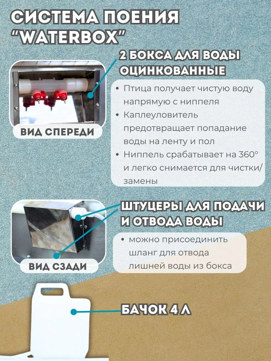 Клетка для перепелов "База-металл" на 110 голов "МультиПро". Фото 3