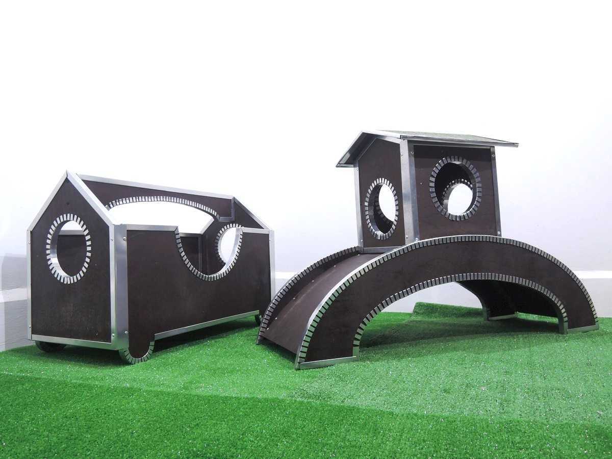 Лазелка для декоративных кроликов "Домик". Фото 5