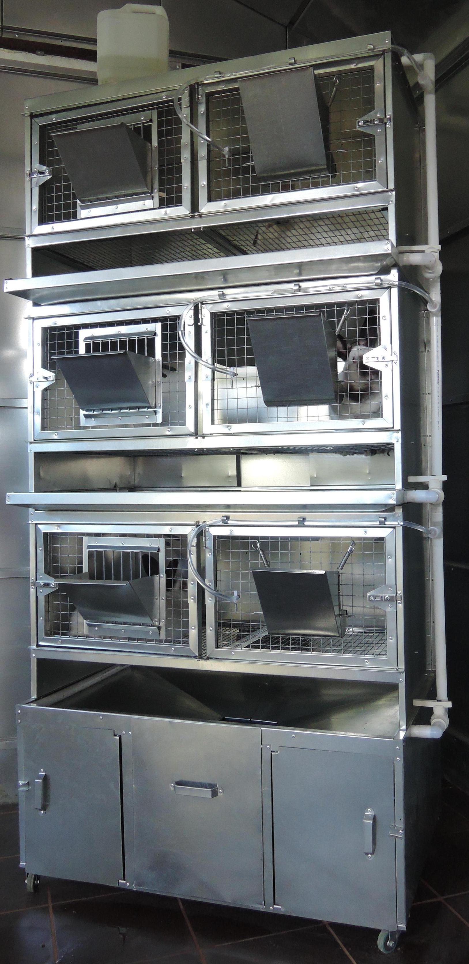 Клетка для кроликов "Профессионал  Элит" 95-КО-3. Фото 8