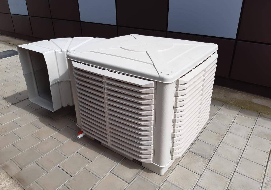 Охладитель-увлажнитель 380V Подача воздуха боковая. Фото 10 Охладитель-увлажнитель 380V Подача воздуха боковая. Фото 10