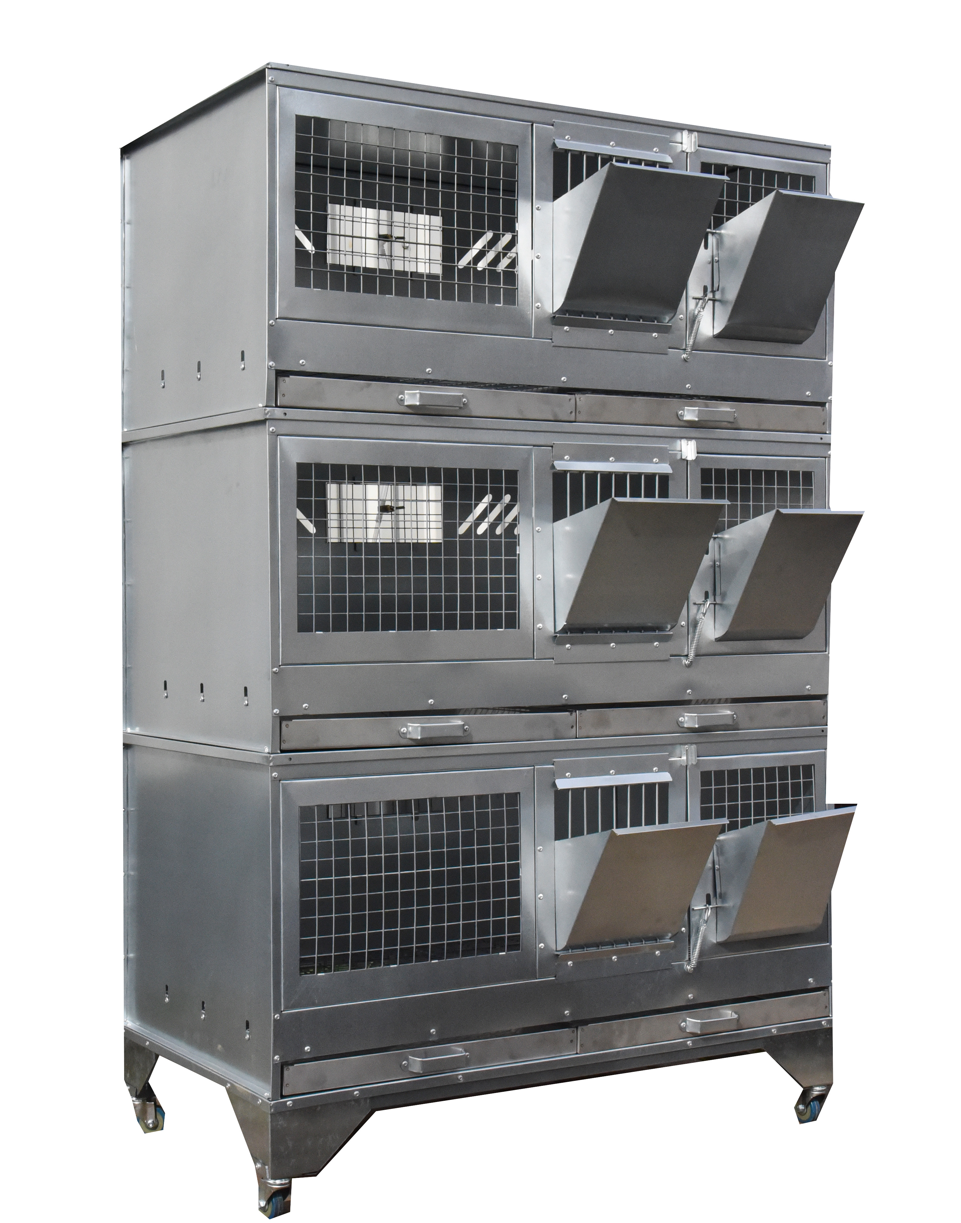 Клетка для откорма кроликов "ПРОФЕССИОНАЛ"-95-КО-3. Фото 3