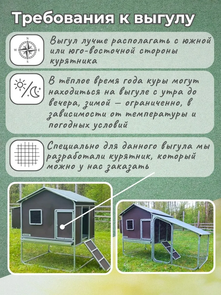 Выгул для курятника "Фазенда". Фото 2