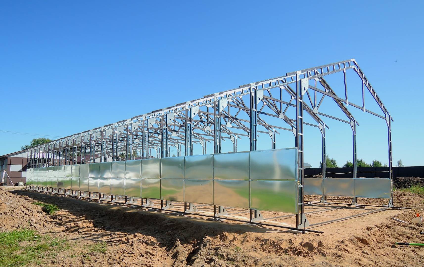 Здание фермы под ключ. Фото 7