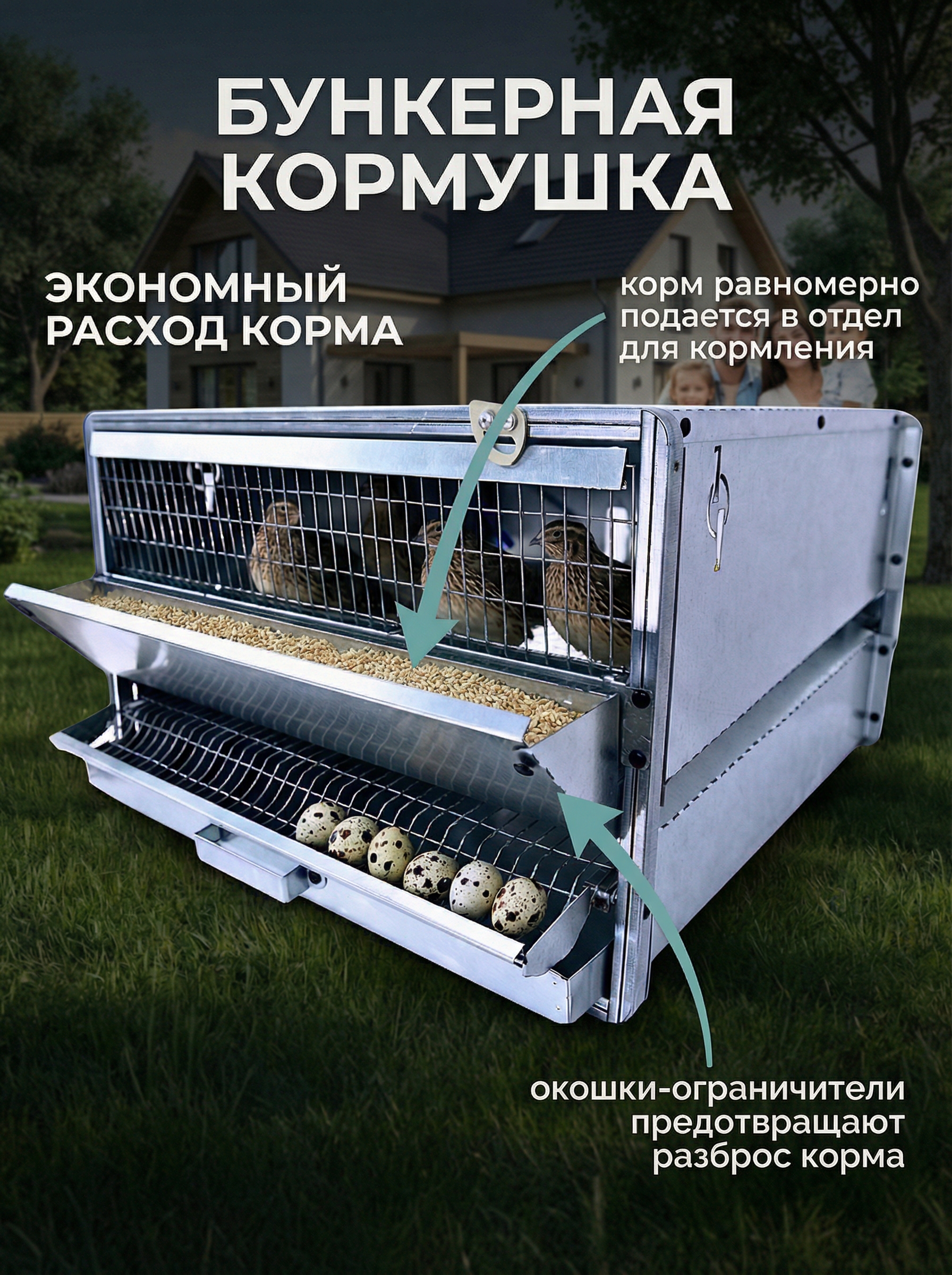 Рамная клетка для перепелов на 120 голов . Фото 5 Рамная клетка для перепелов на 120 голов . Фото 5