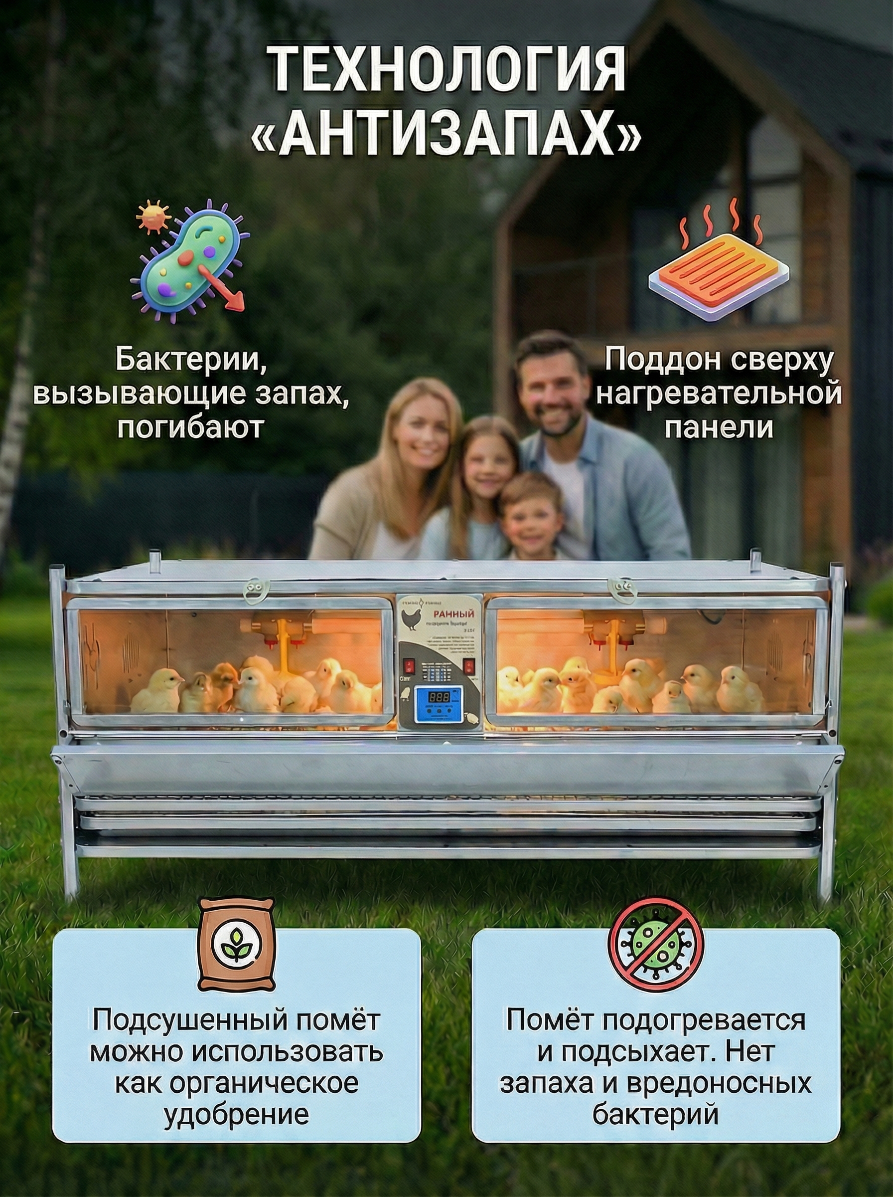 Рамный цифровой брудер 0710 Престиж. Фото 9