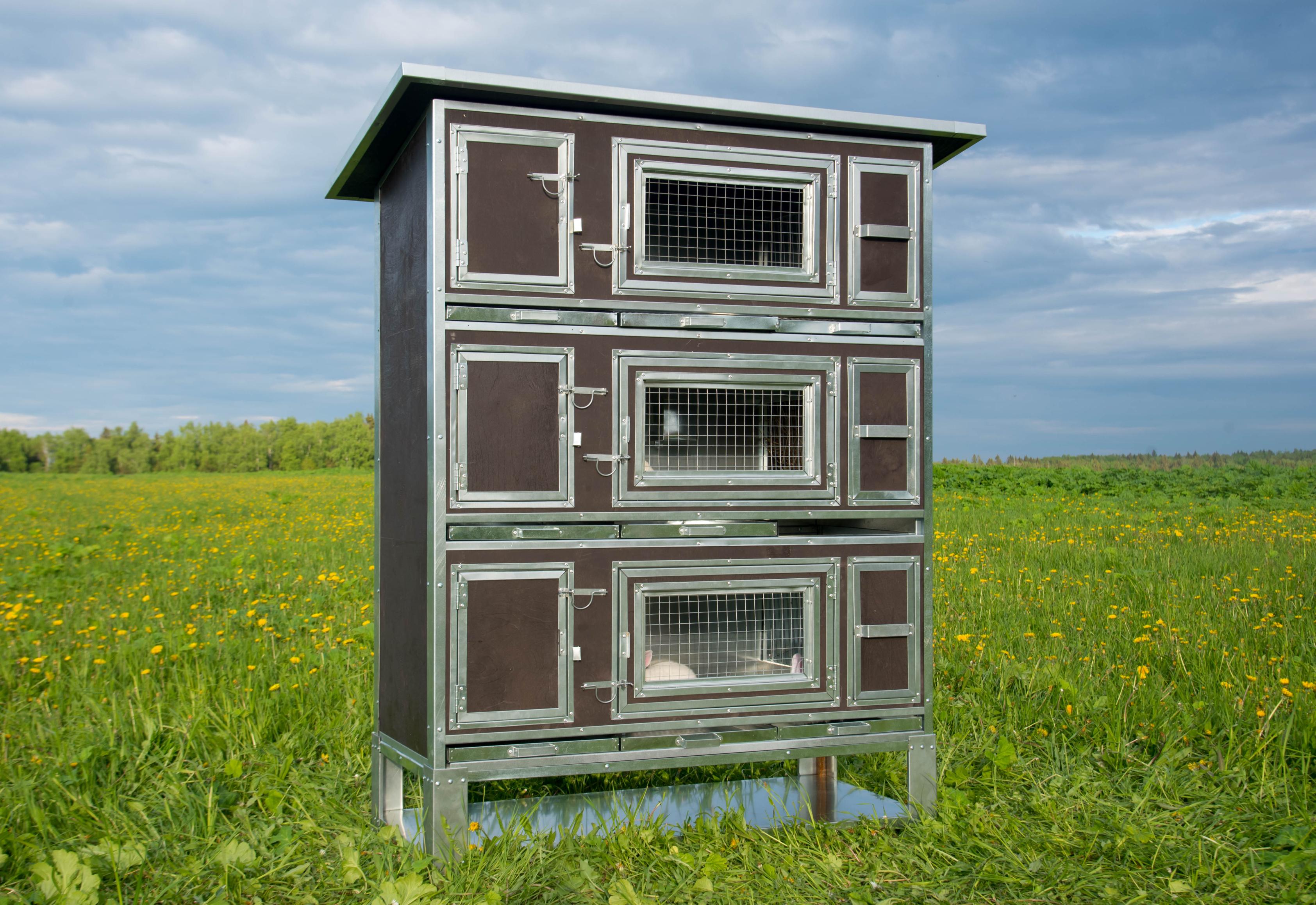 Утепленный отапливаемый крольчатник "Бестселлер" М-13. Фото 8 Утепленный отапливаемый крольчатник "Бестселлер" М-13. Фото 8