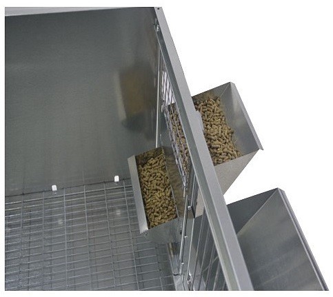 Клетка для откорма кроликов "ПРОФЕССИОНАЛ"-55-КО-3. Фото 6 Клетка для откорма кроликов "ПРОФЕССИОНАЛ"-55-КО-3. Фото 6