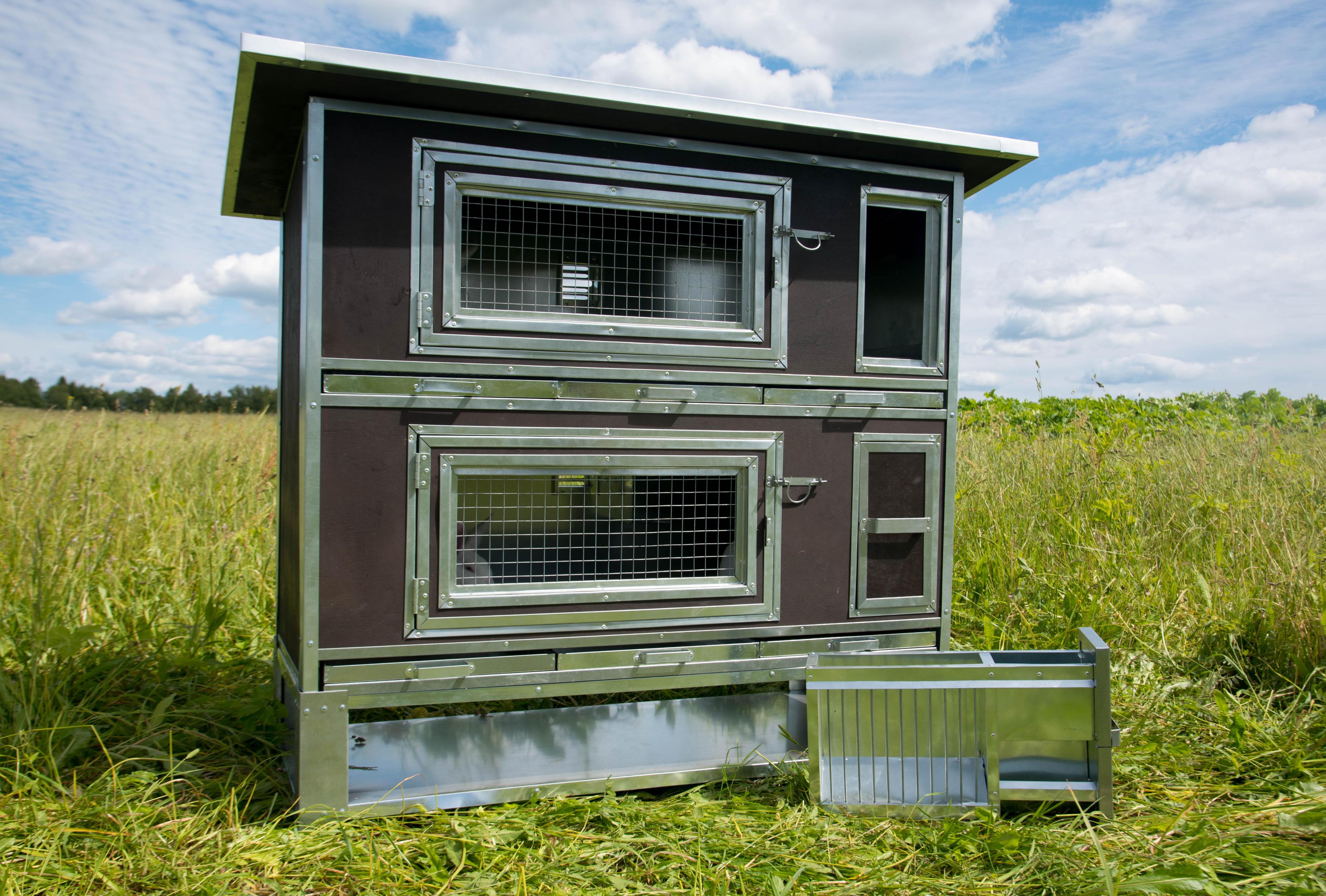 Утепленный отапливаемый крольчатник "Бестселлер" О-12. Фото 11 Утепленный отапливаемый крольчатник "Бестселлер" О-12. Фото 11