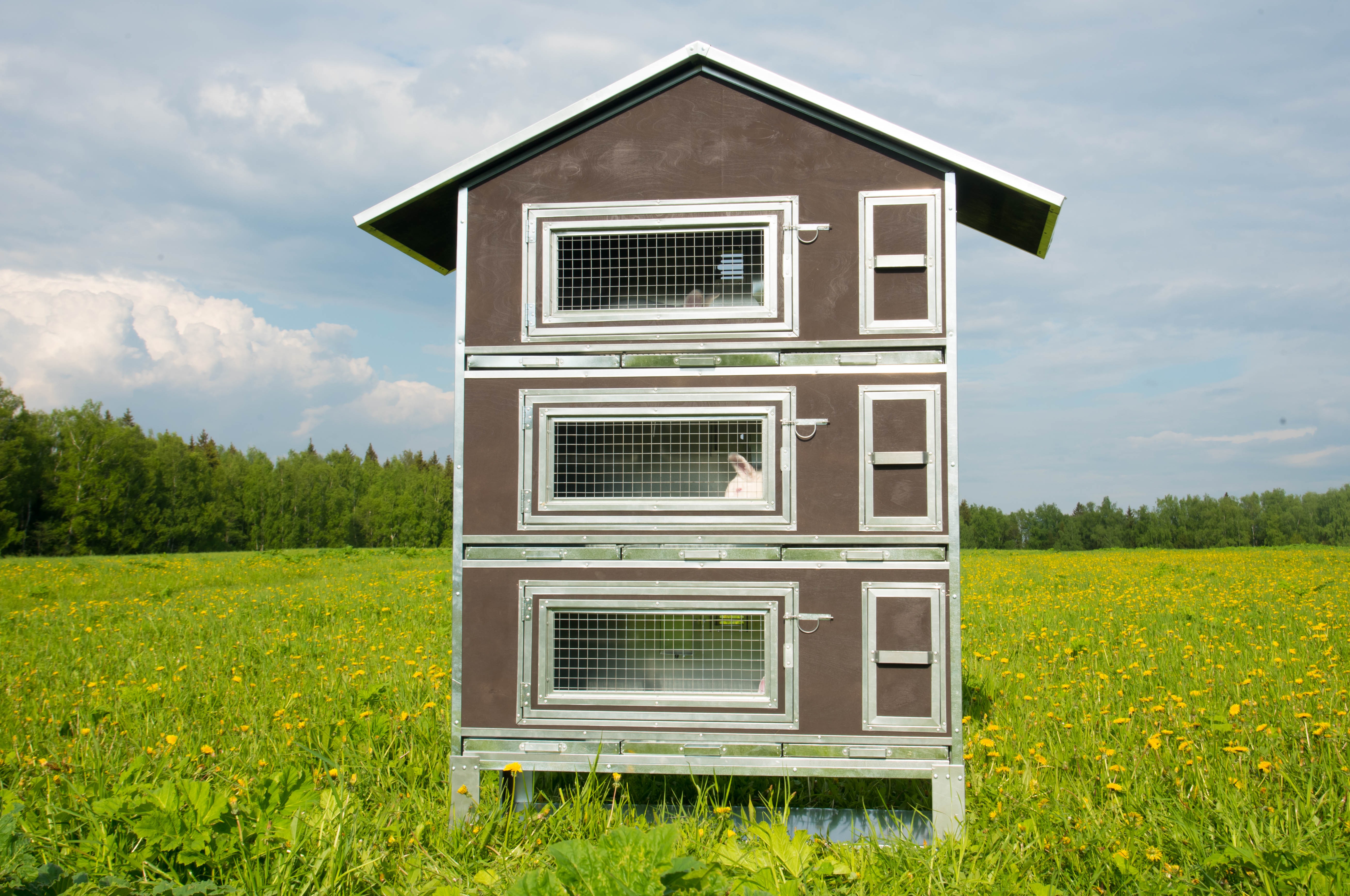 Утепленный отапливаемый крольчатник "Бестселлер" О-23. Фото 1